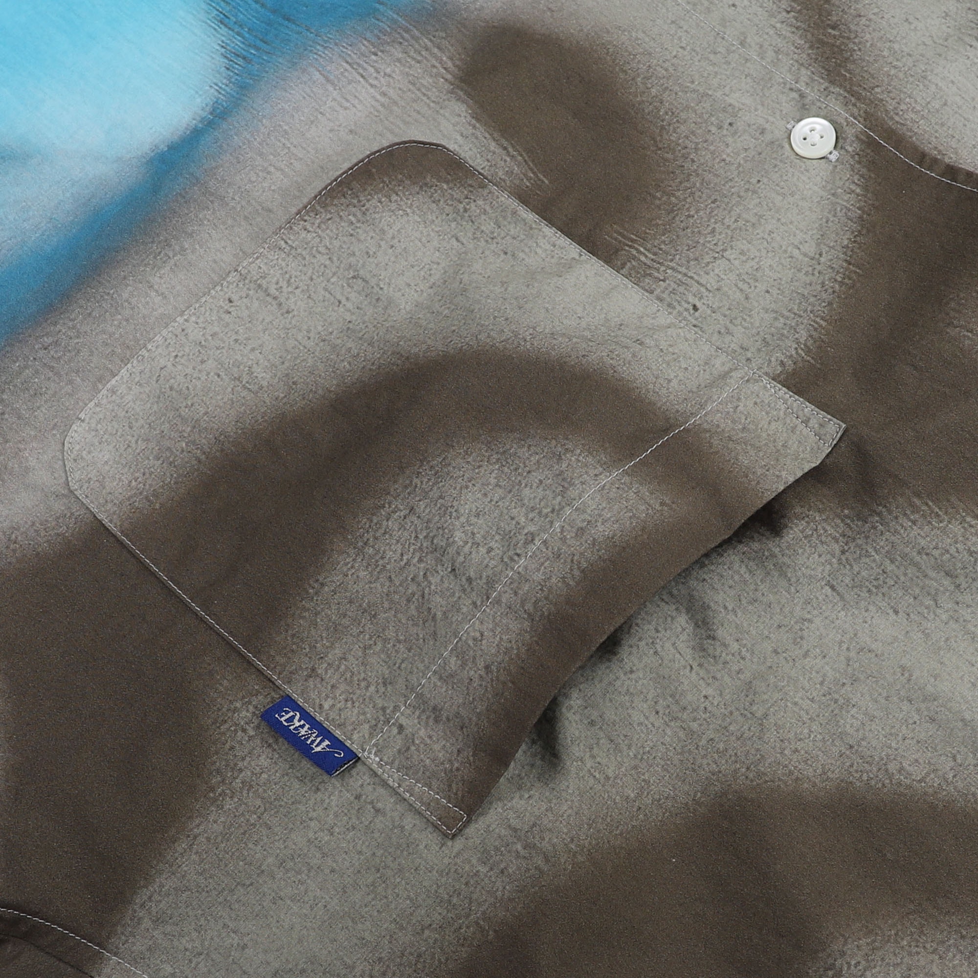 Awake x Mundo Dip Dyed Camp Shirt - Brown product photo