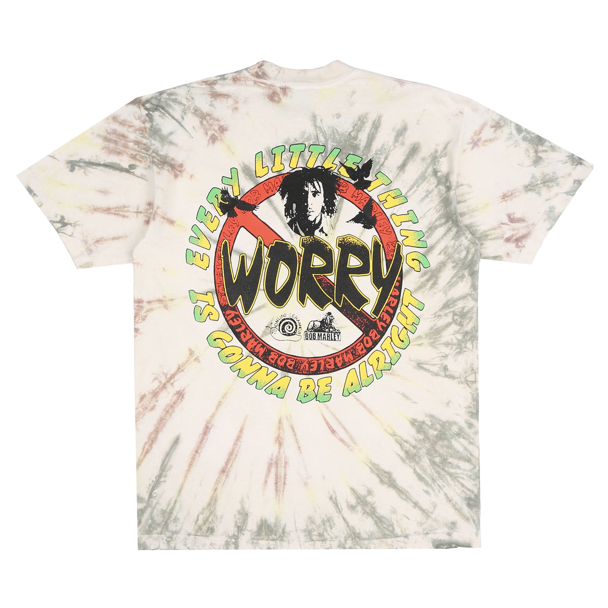 Positive Vibrations SS T-Shirt - Tie Dye product photo