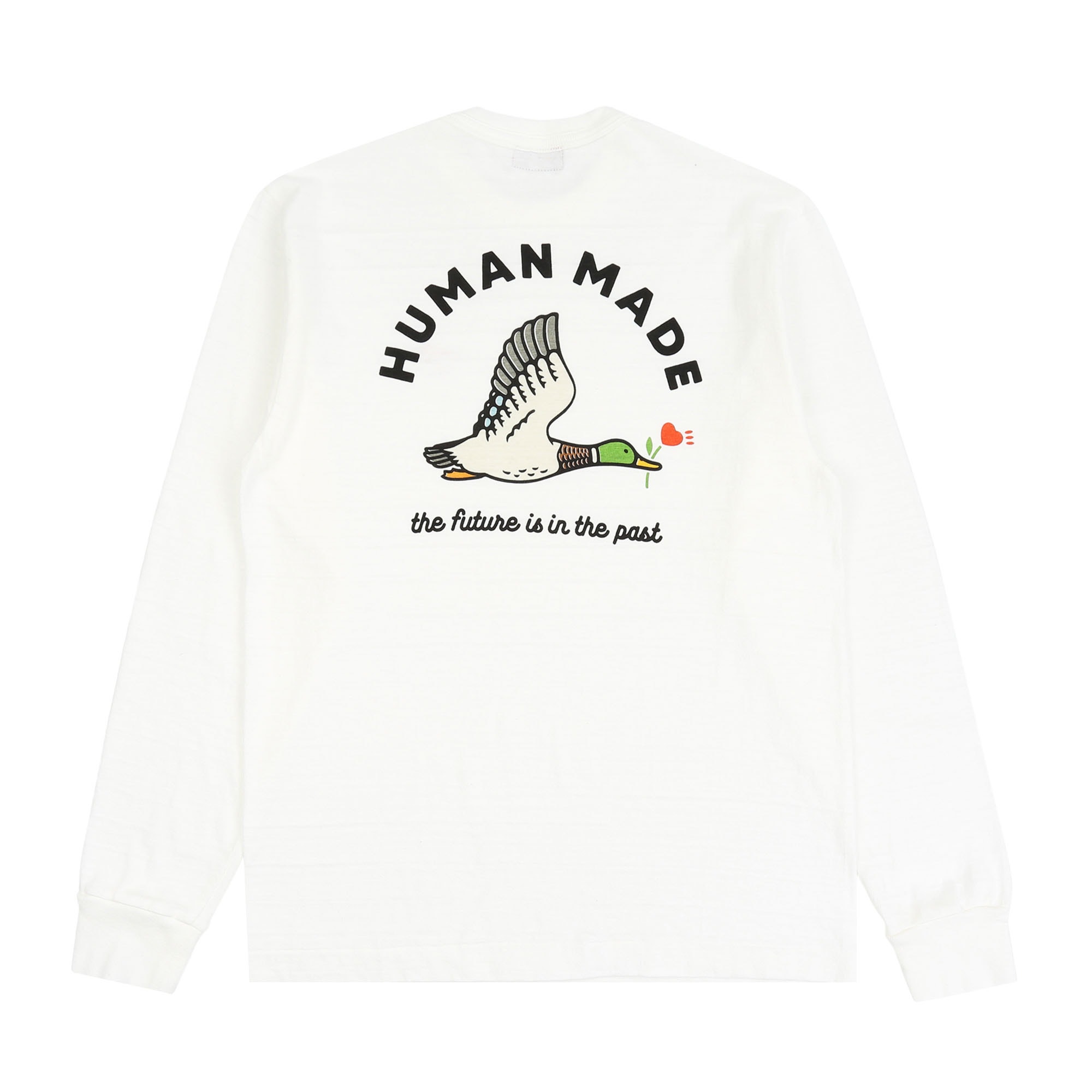 Graphic L/S T-Shirt - White product photo