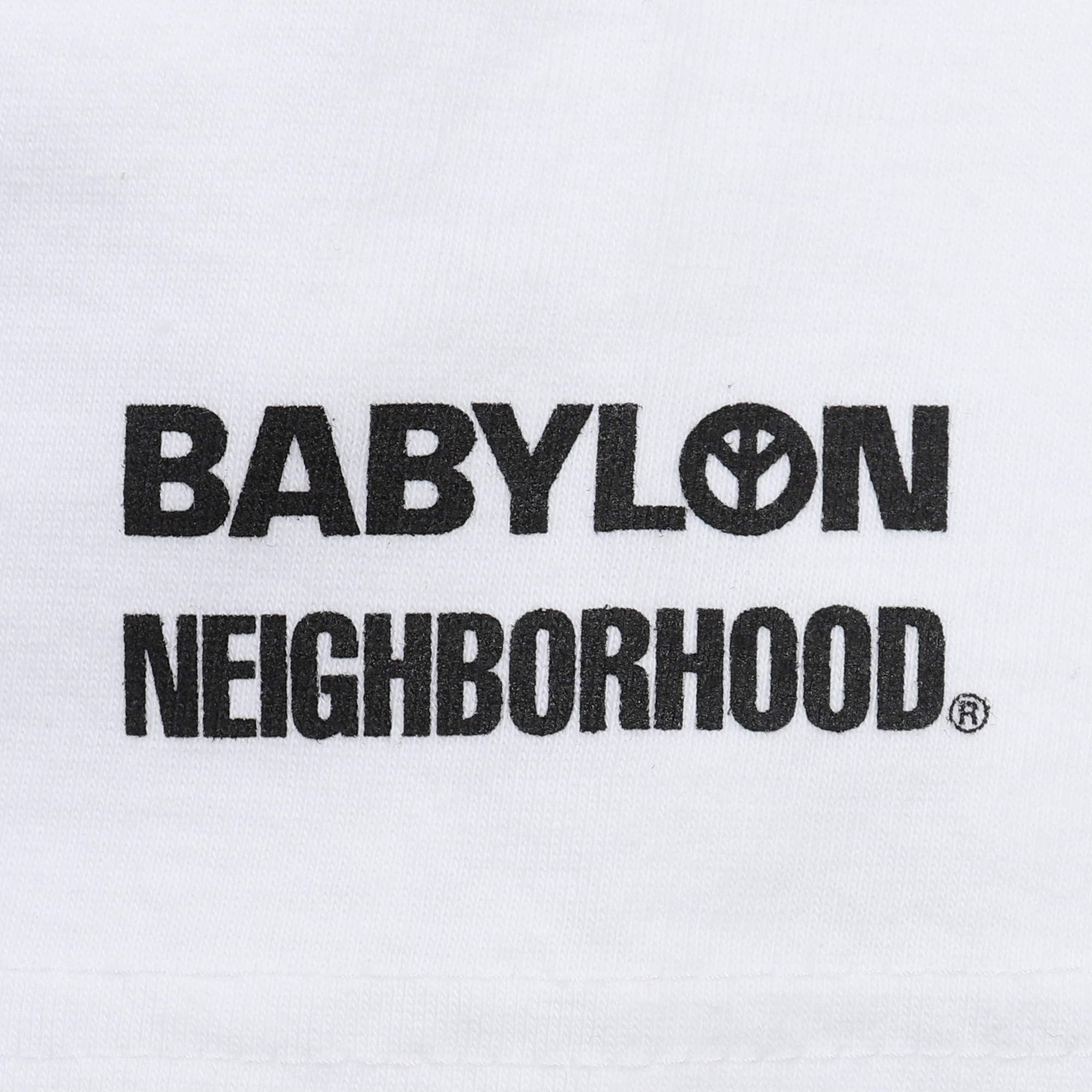 NH x Babylon S/S 3 T-Shirt - White product photo