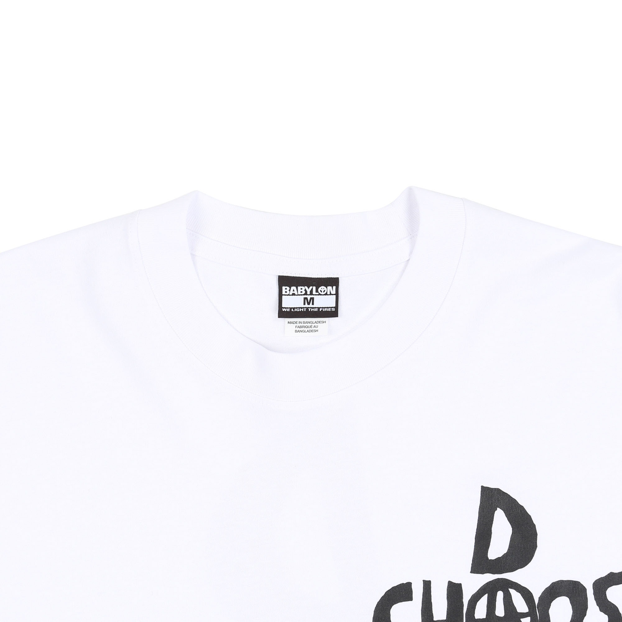 Chaos Days L/S T-Shirt - White product photo