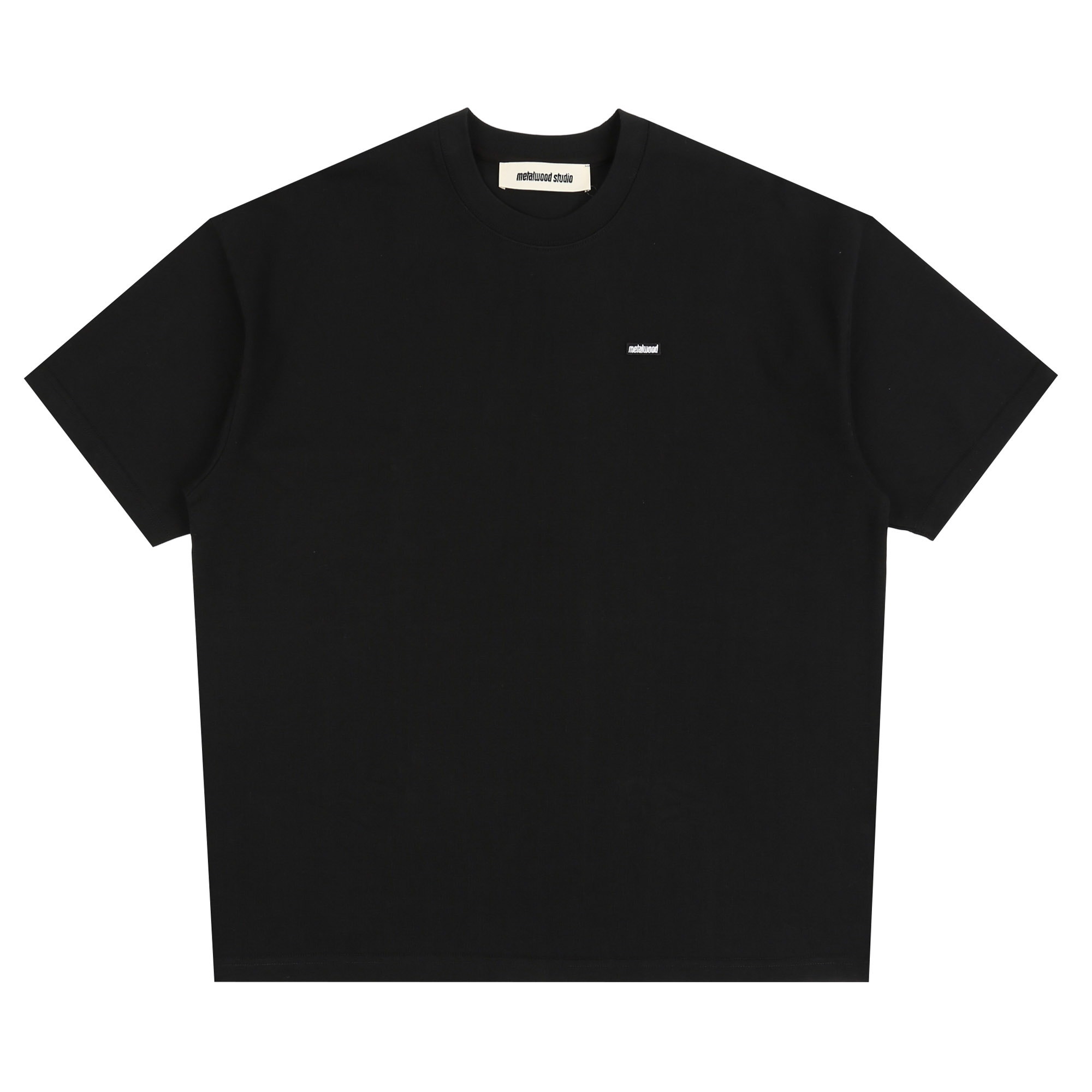 Heavyweight Mini Metal Logo T-Shirt - Black product photo