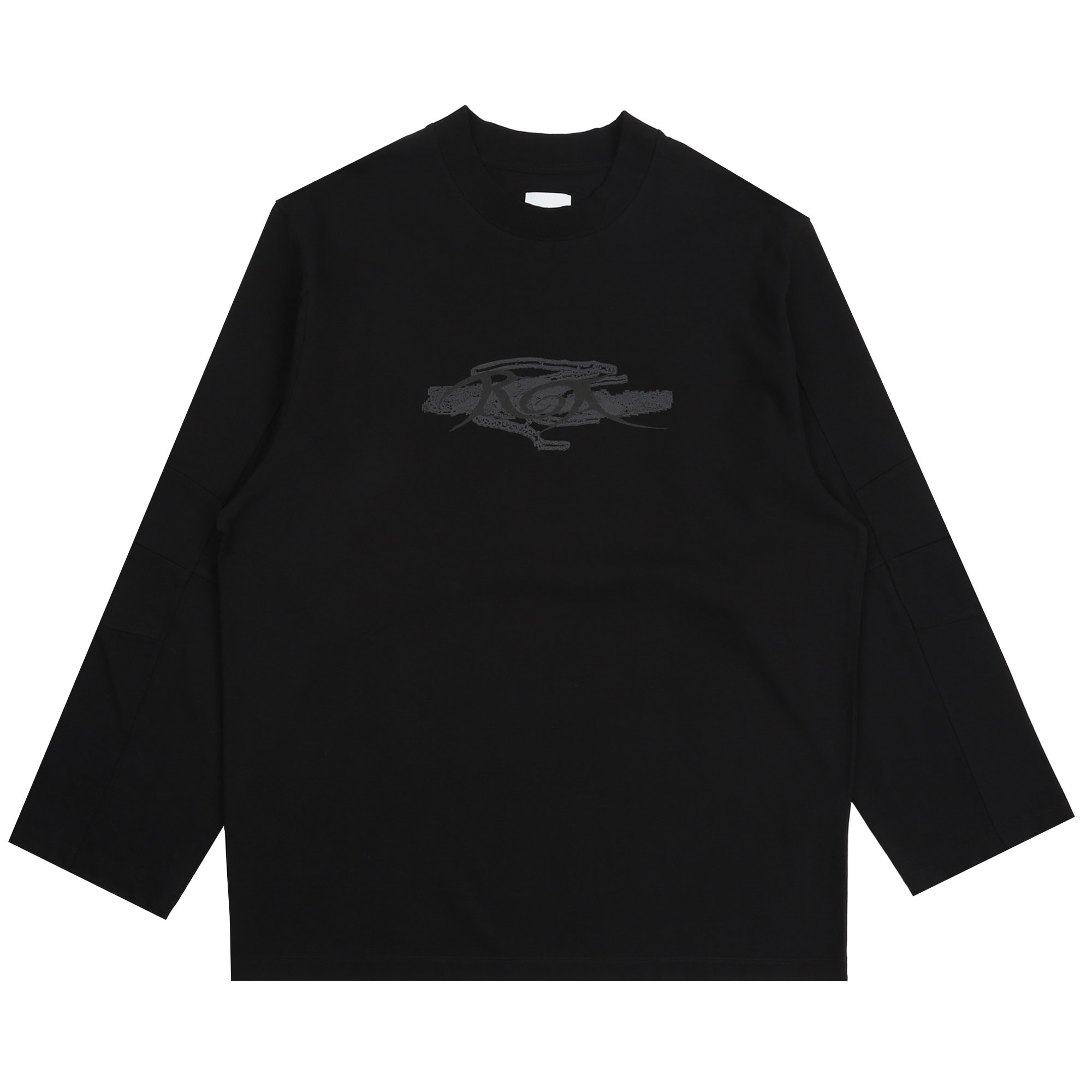 L/S Graphic T-Shirt - Black product photo