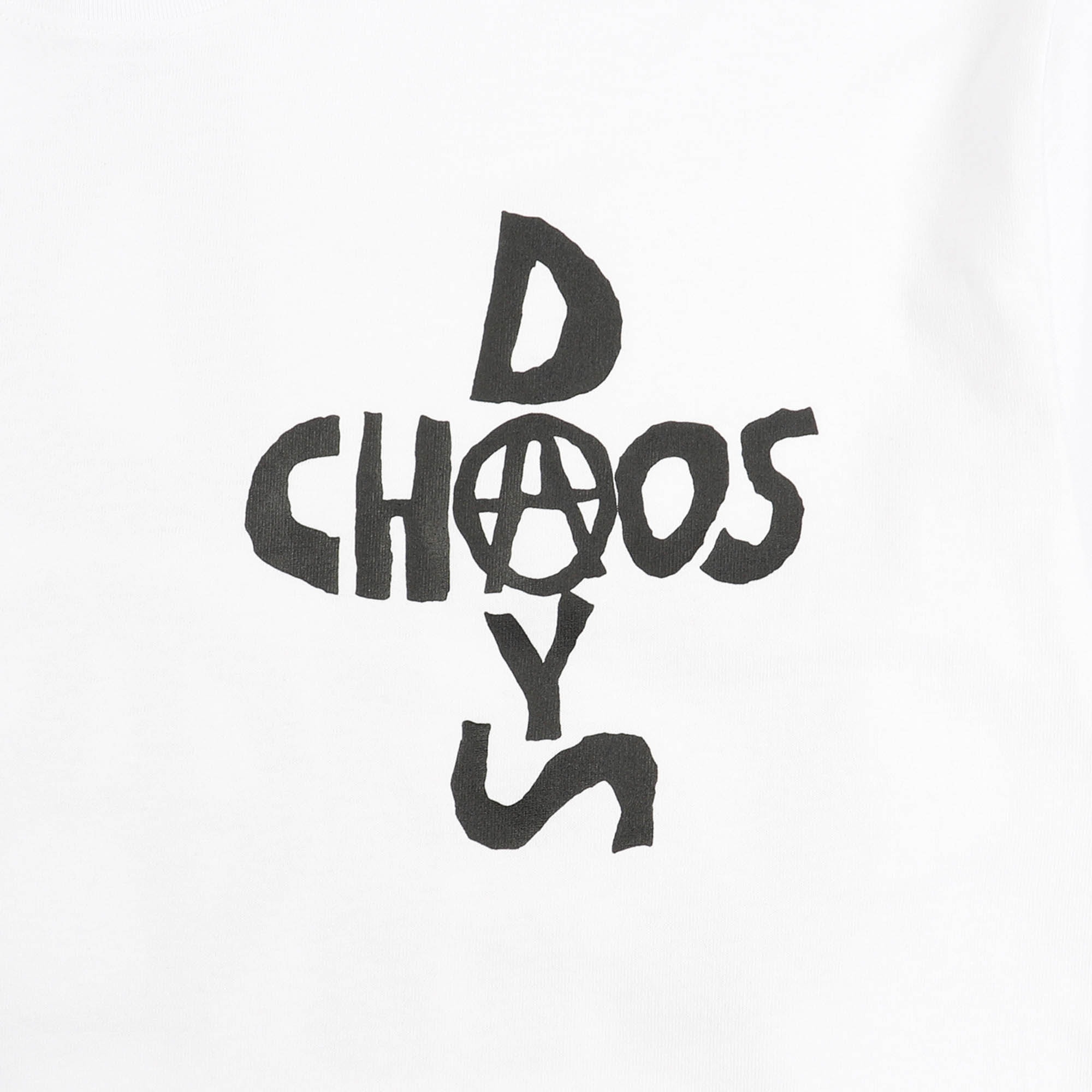 Chaos Days L/S T-Shirt - White product photo