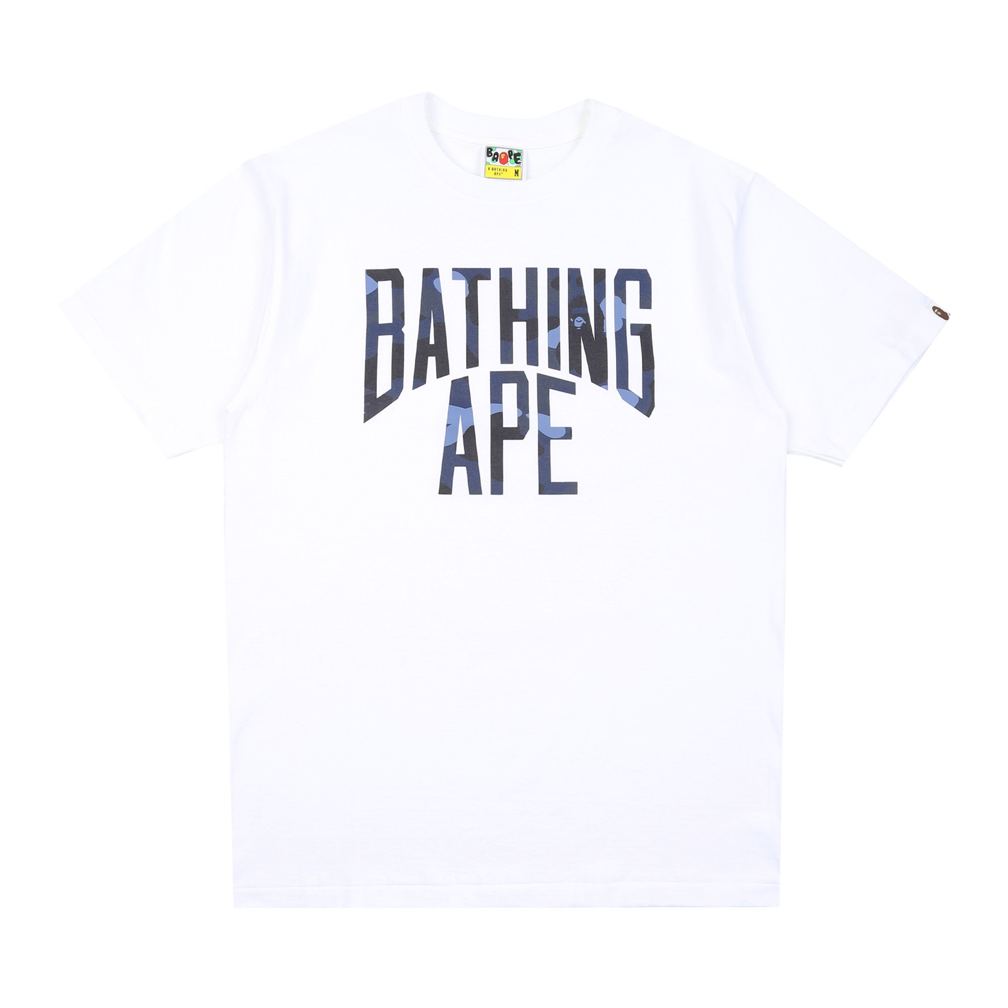 Color Camo Bathing Ape T-Shirt - White product photo