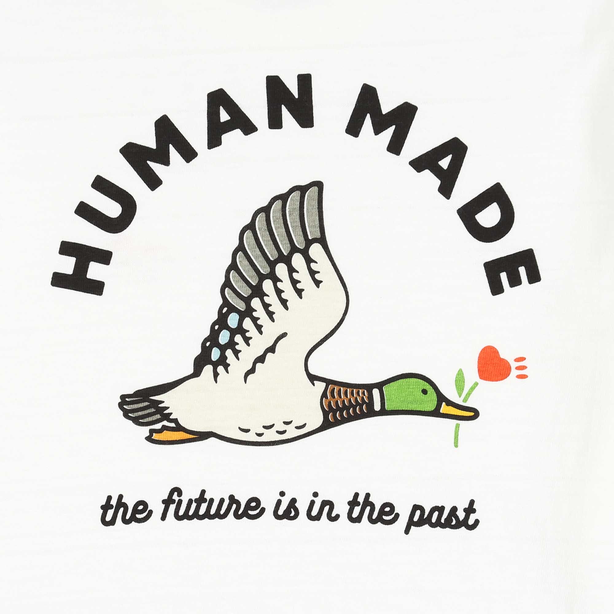Graphic L/S T-Shirt - White product photo