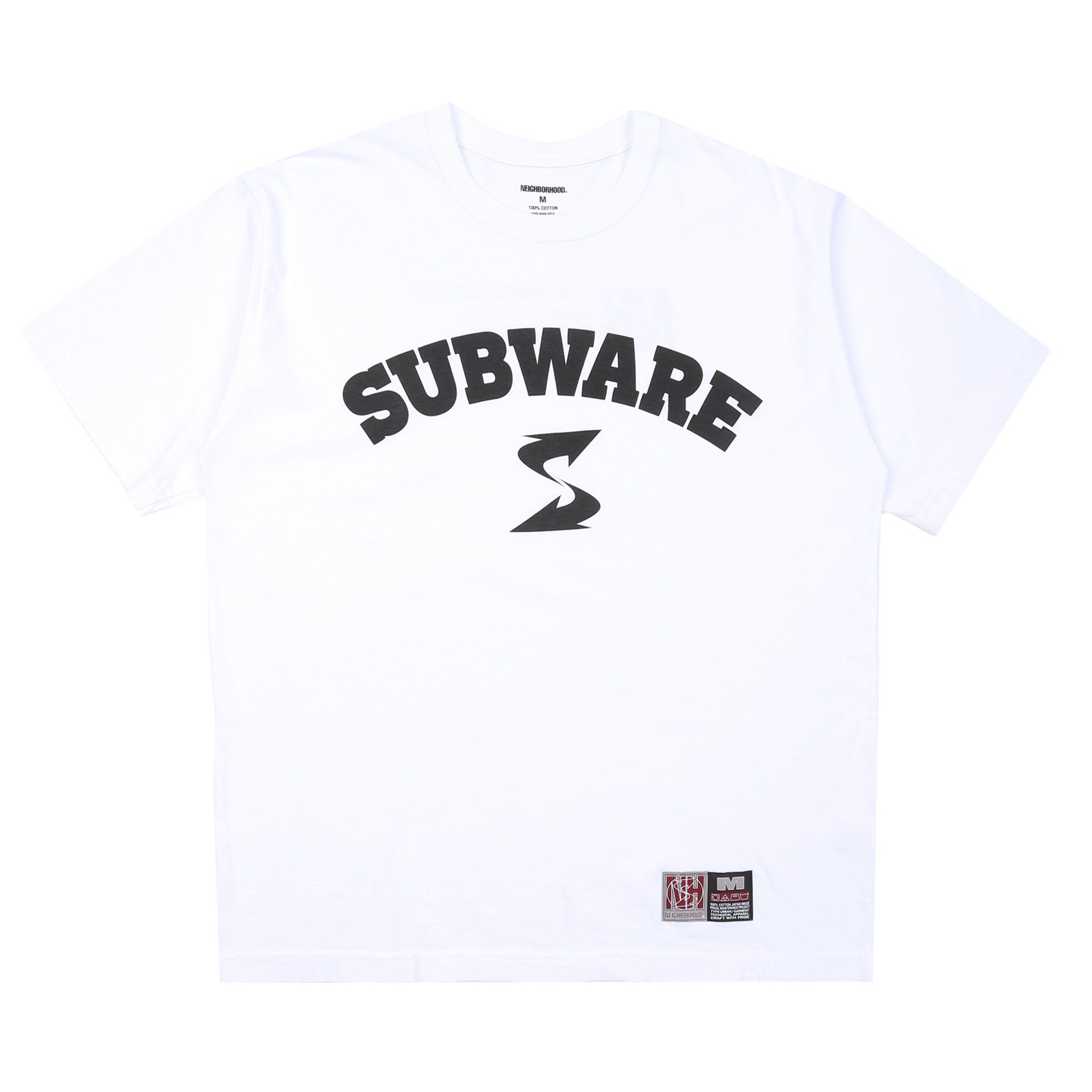NH X SUBWARE SS-3 T-Shirt - White product photo