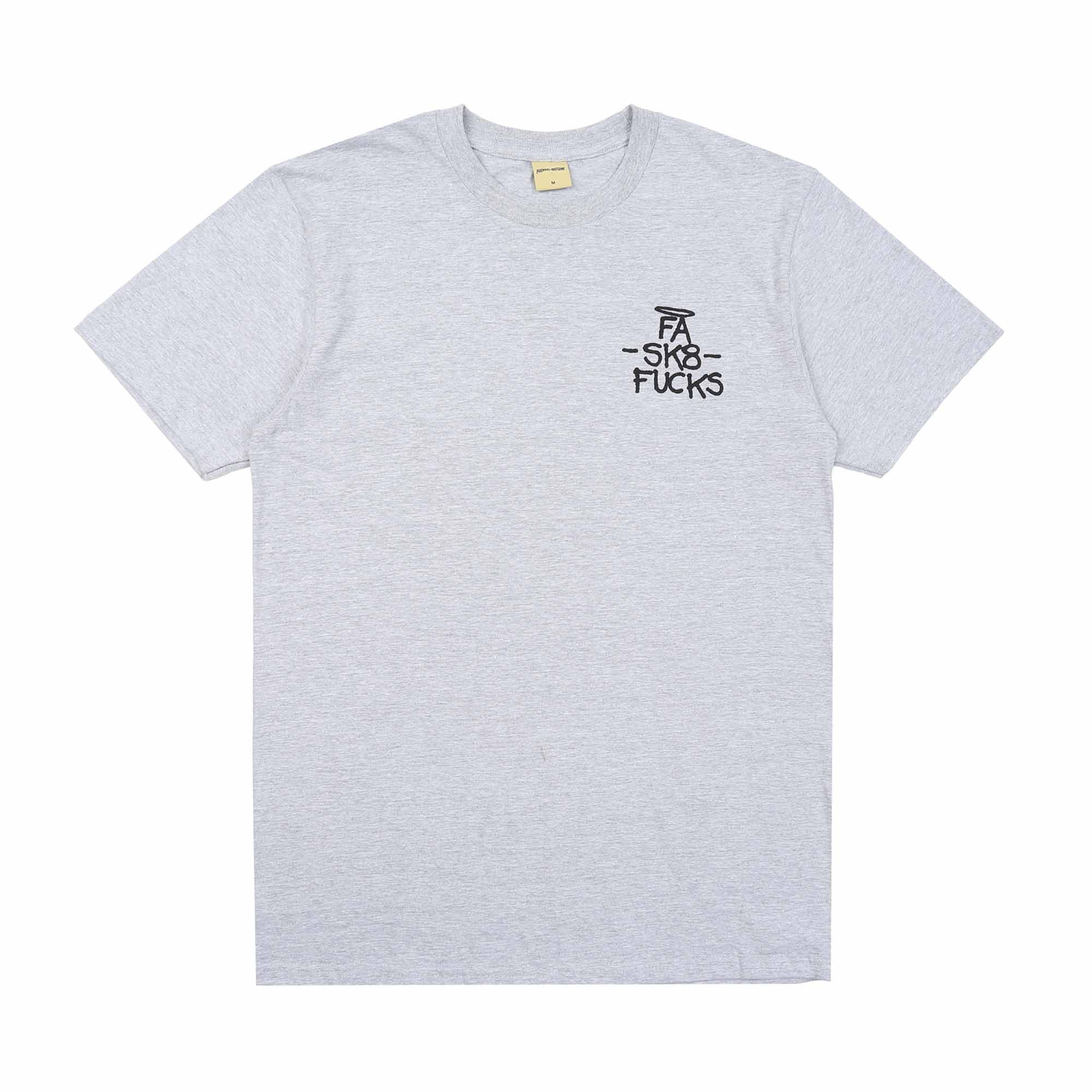 SK8 Fucks S/S Tee - Grey Heather product photo