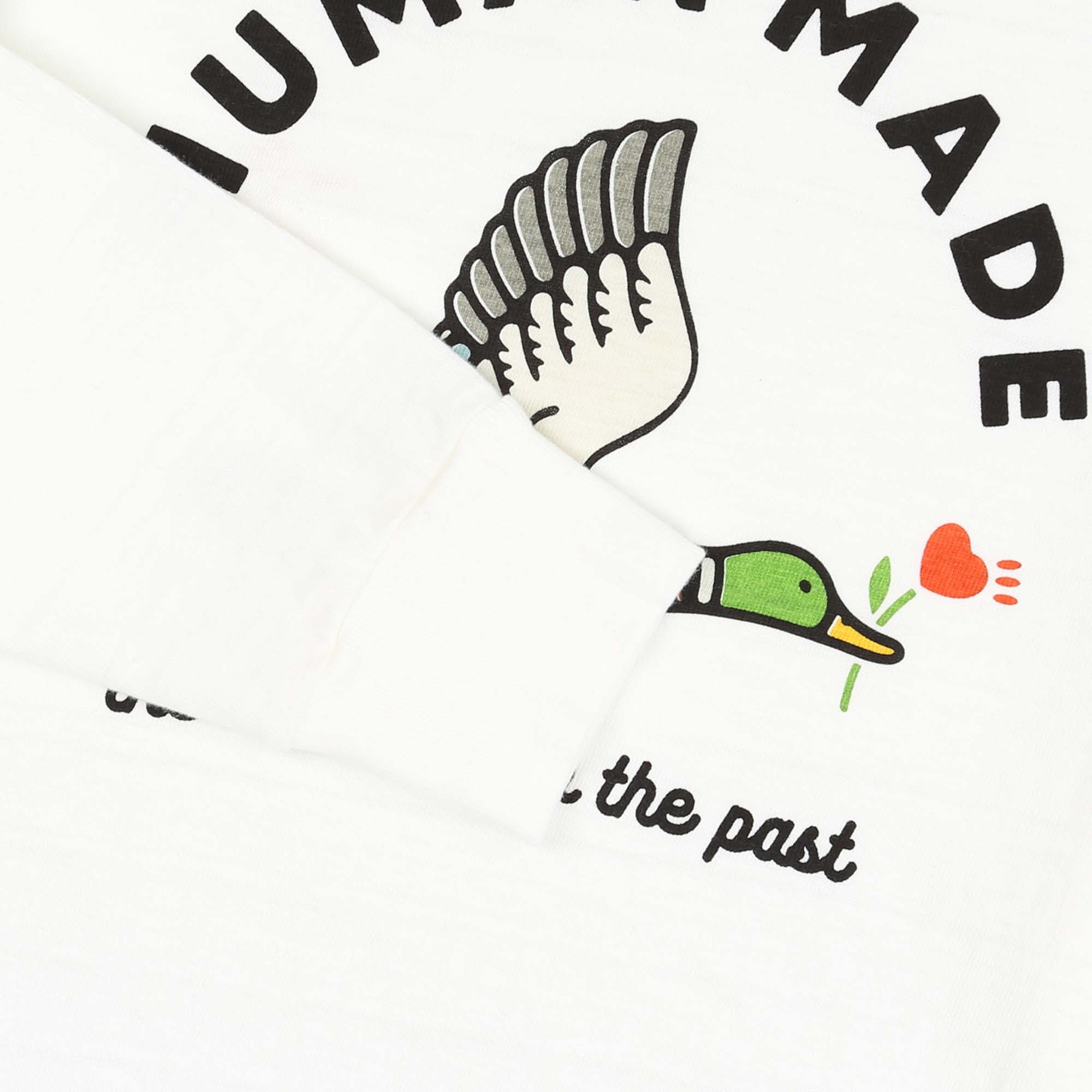 Graphic L/S T-Shirt - White product photo