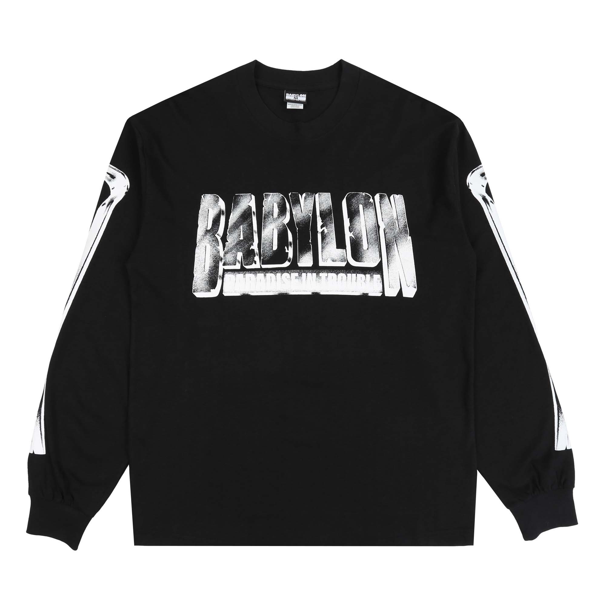 Crowbar L/S T-Shirt - Black product photo