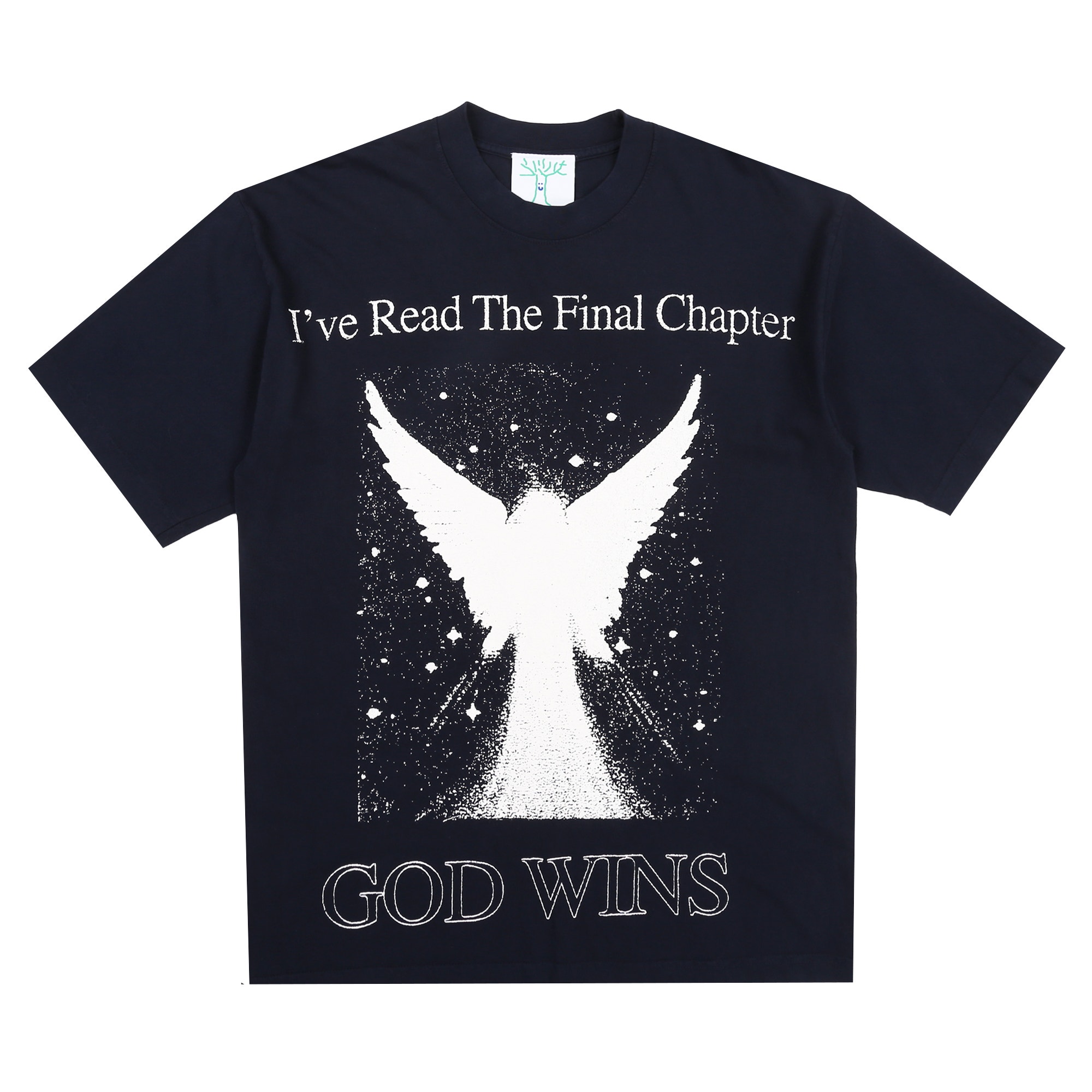 God Wins S/S T-Shirt - Navy product photo