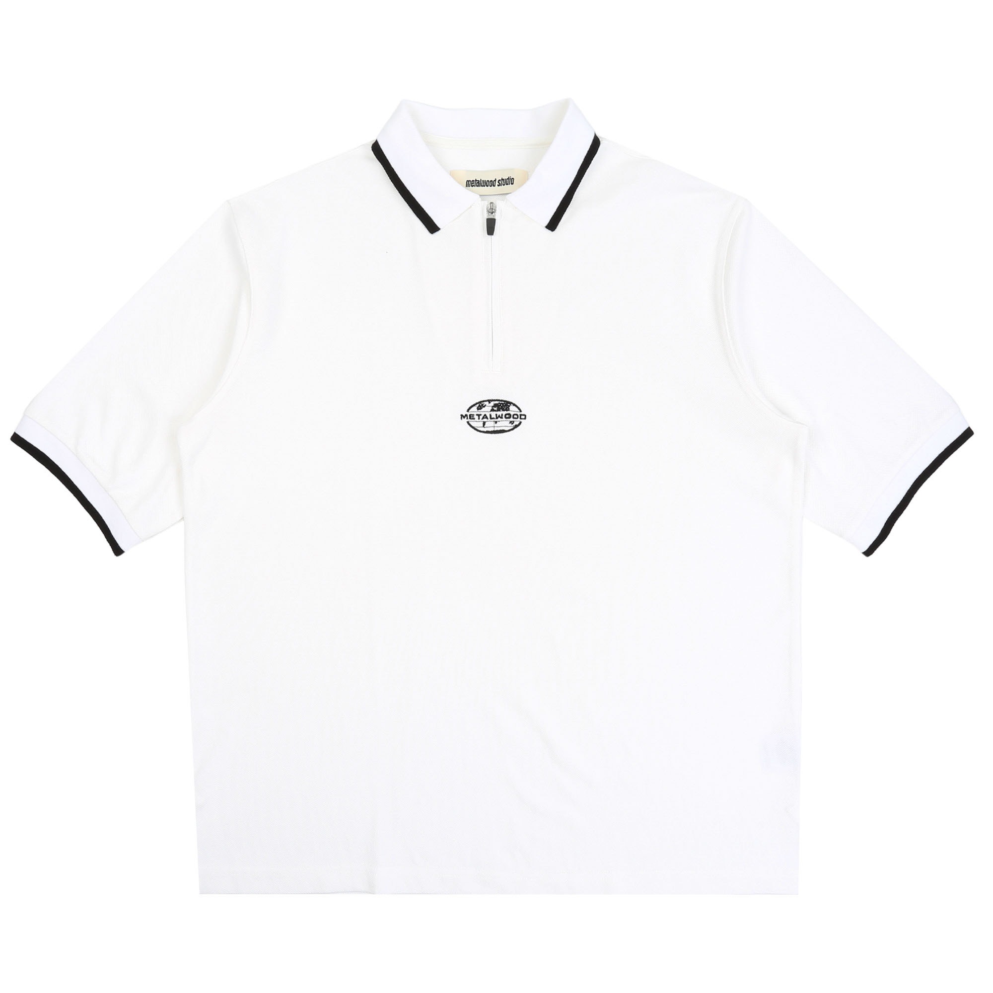 World Class Zip Polo - White product photo