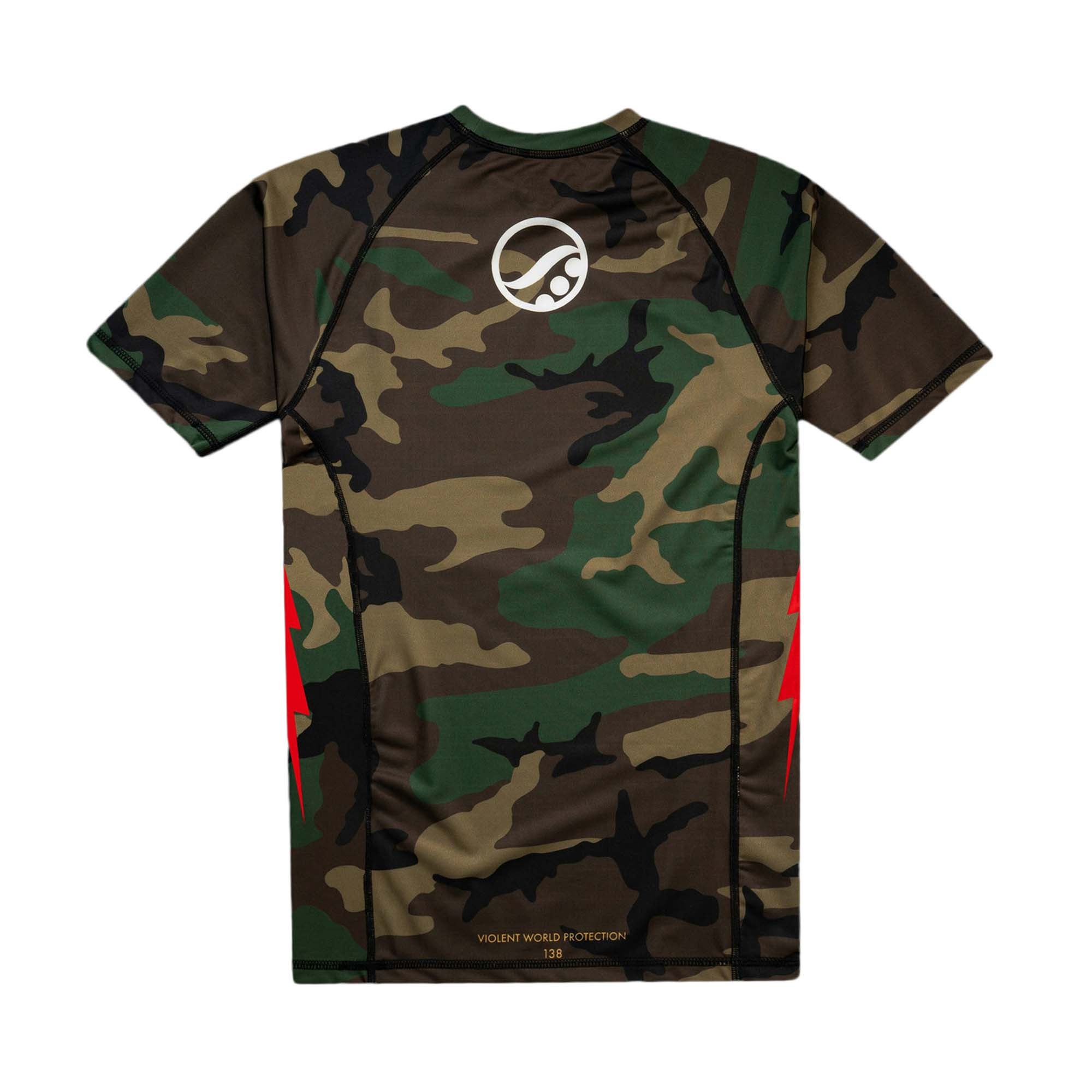 Shoyoroll S/S Rashguard - Camo product photo