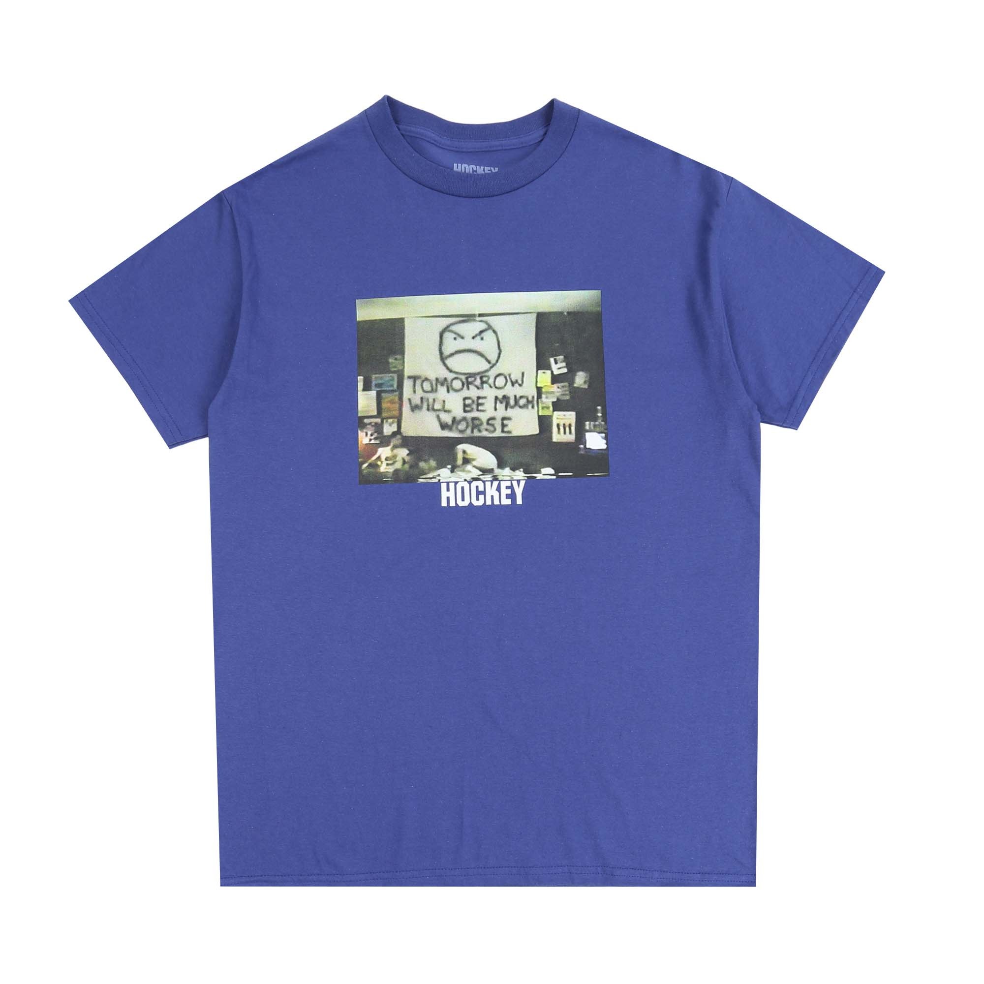 Much Worse Tee - Blue product photo