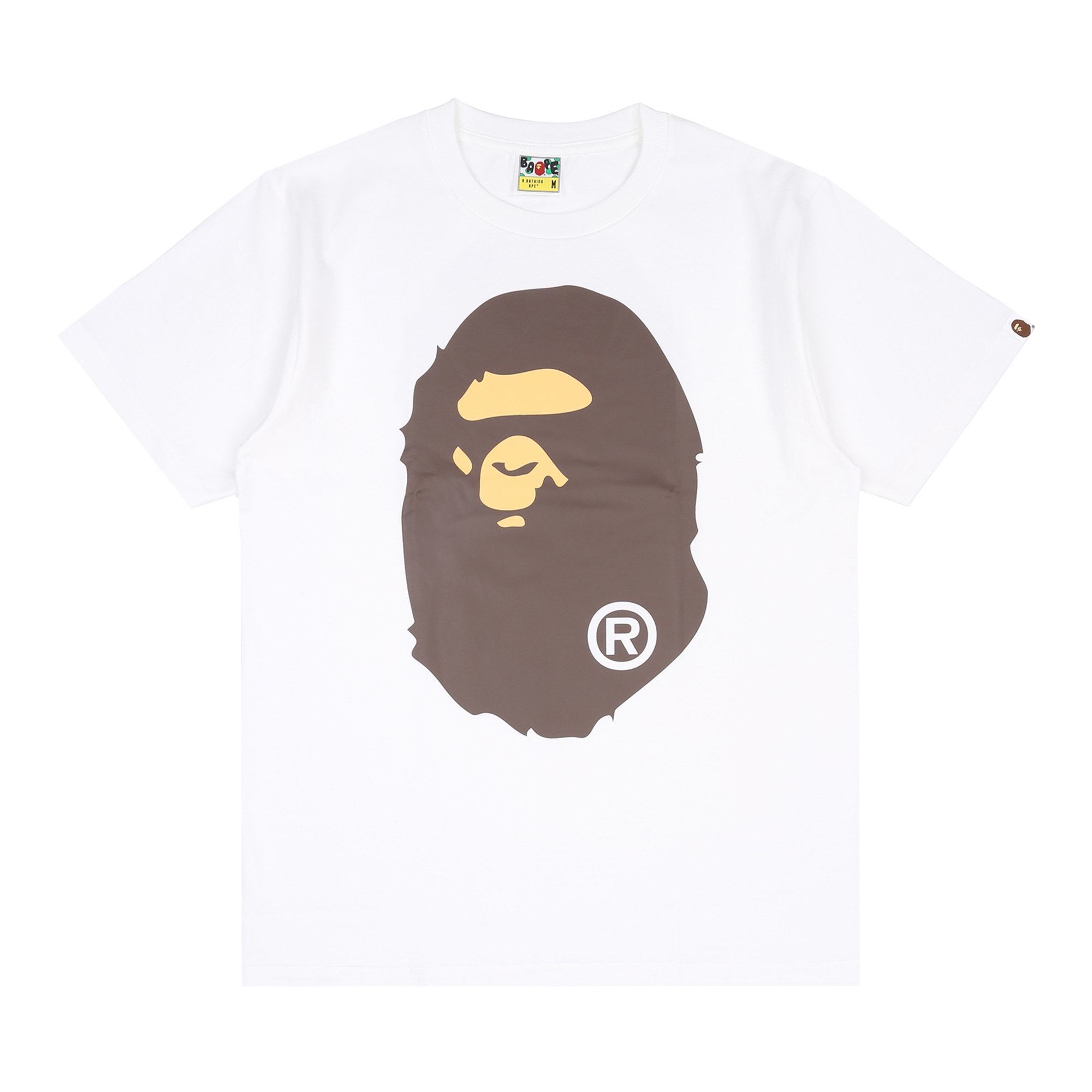 Big Ape Head T-Shirt - White product photo