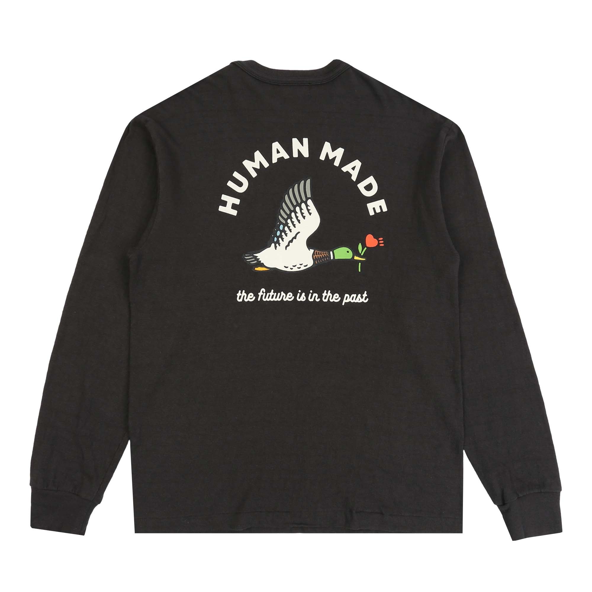 Graphic L/S T-Shirt - Black product photo