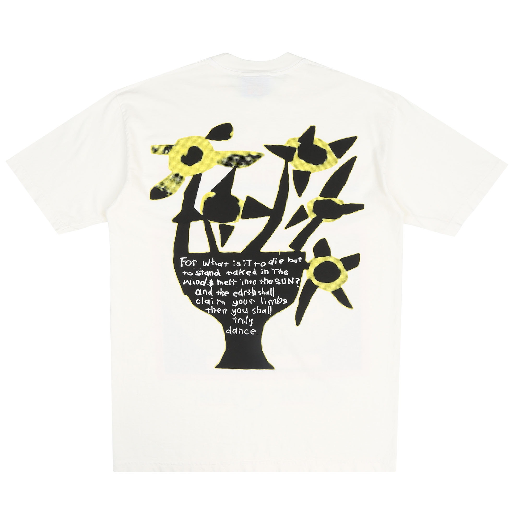 The Smiling Earth S/S T-Shirt - Off-White product photo