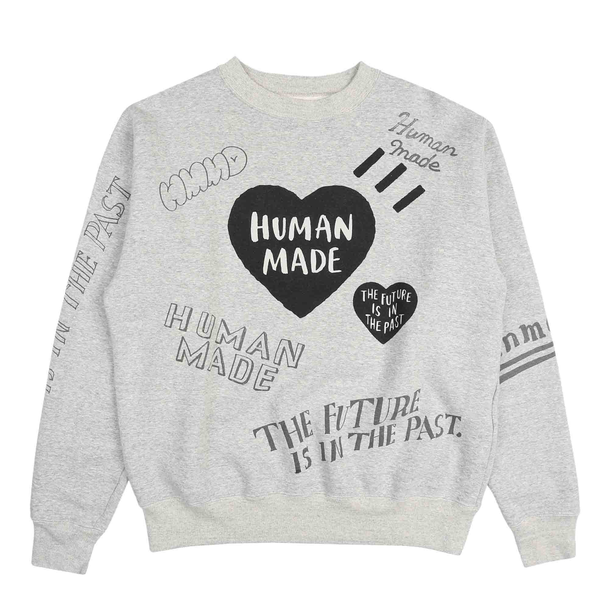 Graffiti Sweatshirt - Grey product photo