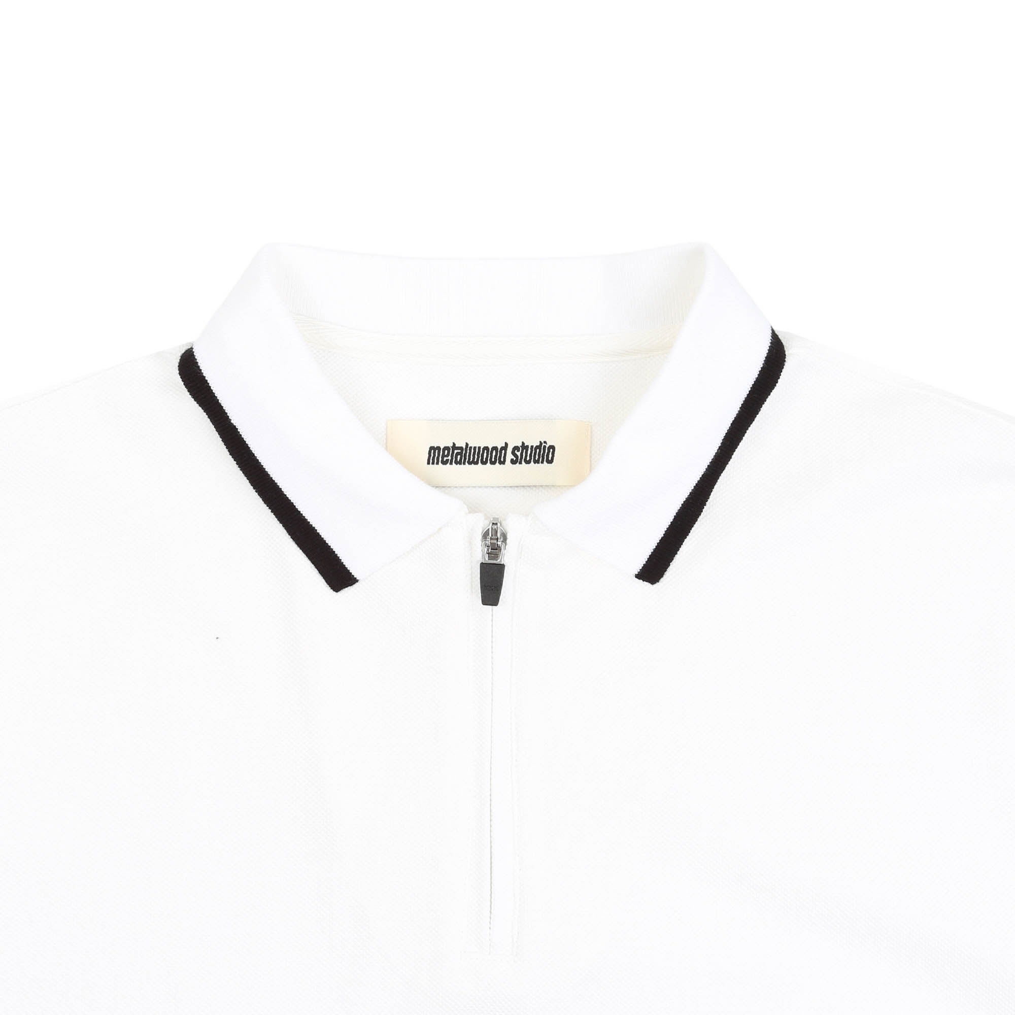 World Class Zip Polo - White product photo