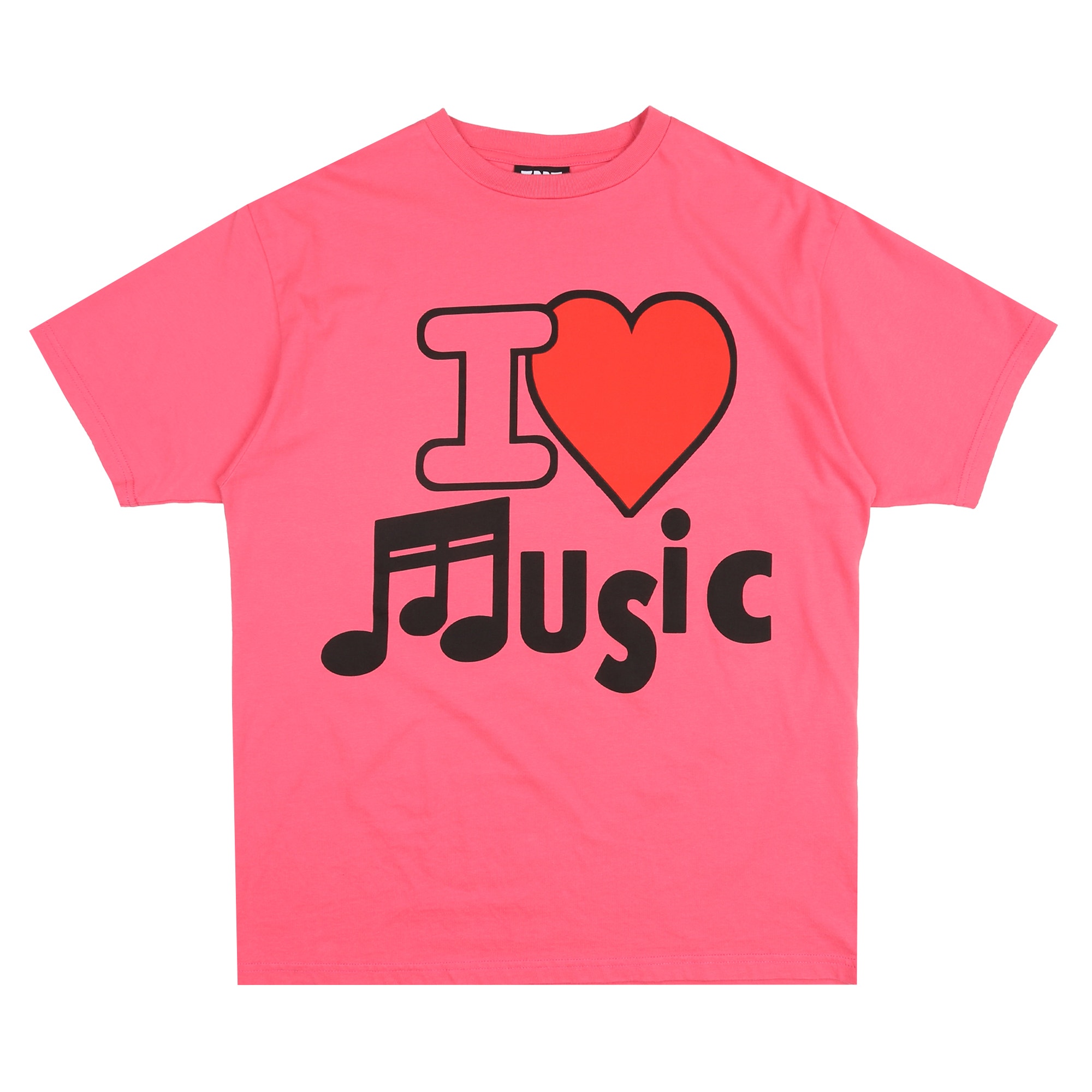 I Love Musik T-Shirt - Cherry Pink product photo
