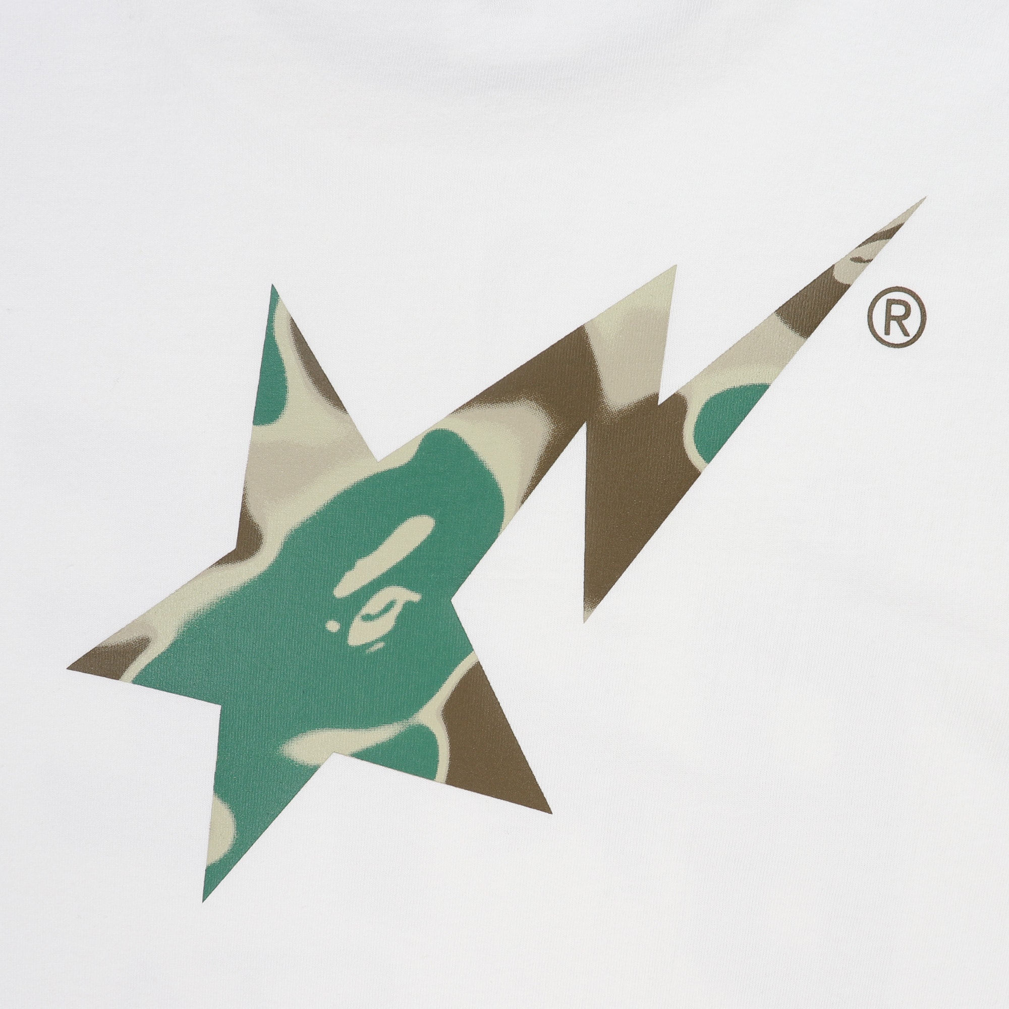Liquid Camo Bape Sta Logo T-Shirt - White product photo