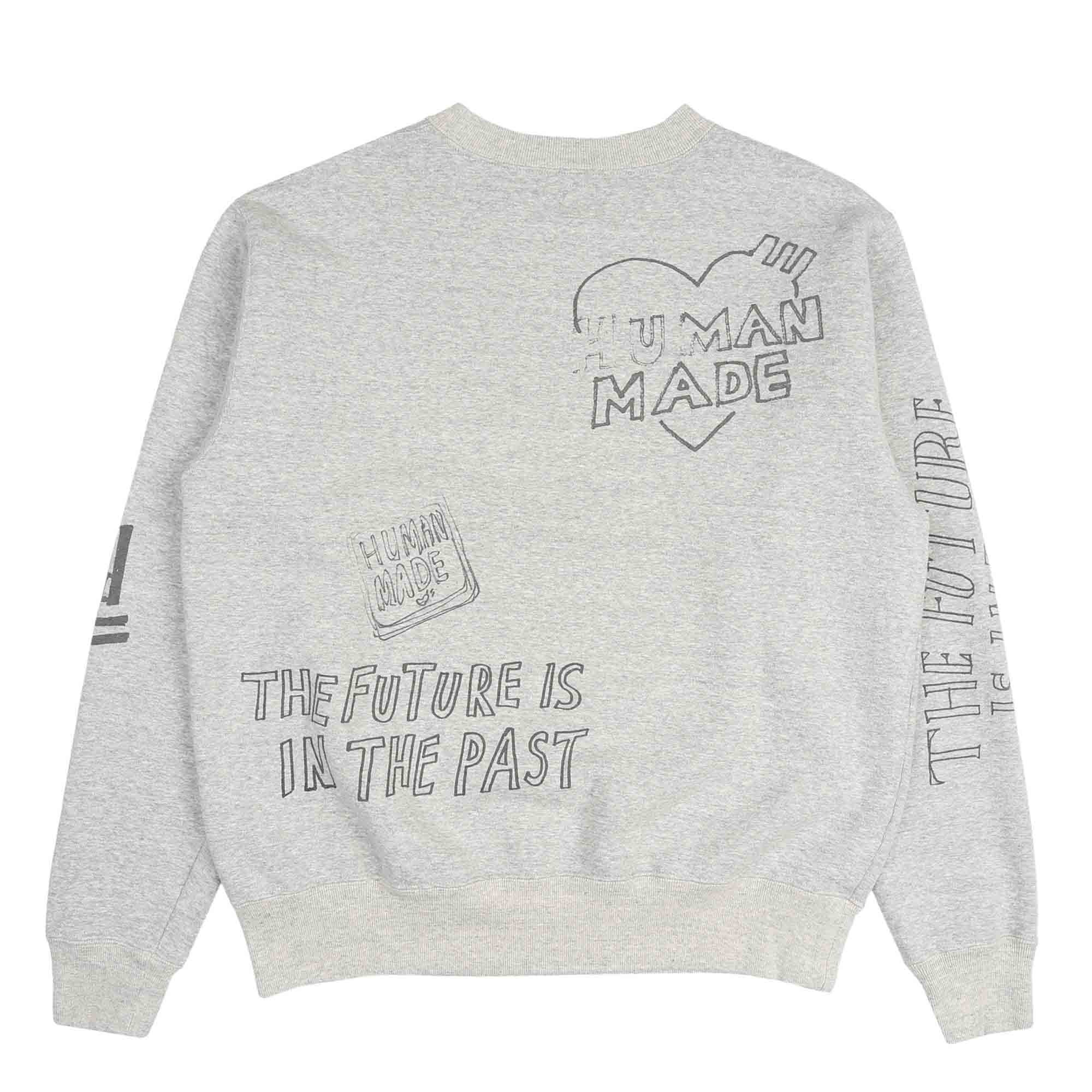 Graffiti Sweatshirt - Grey product photo