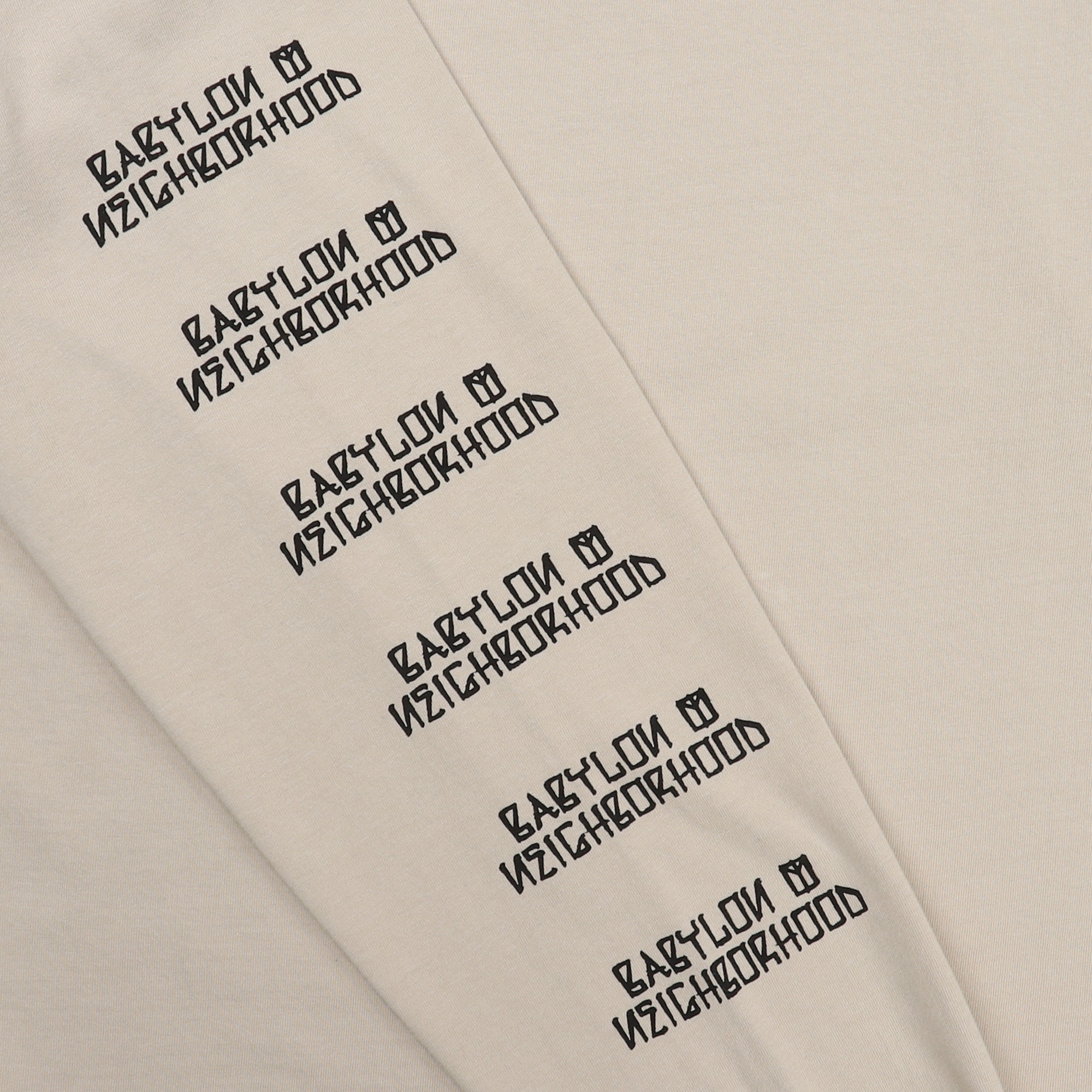 NH x Babylon L/S 1 T-Shirt - Beige product photo