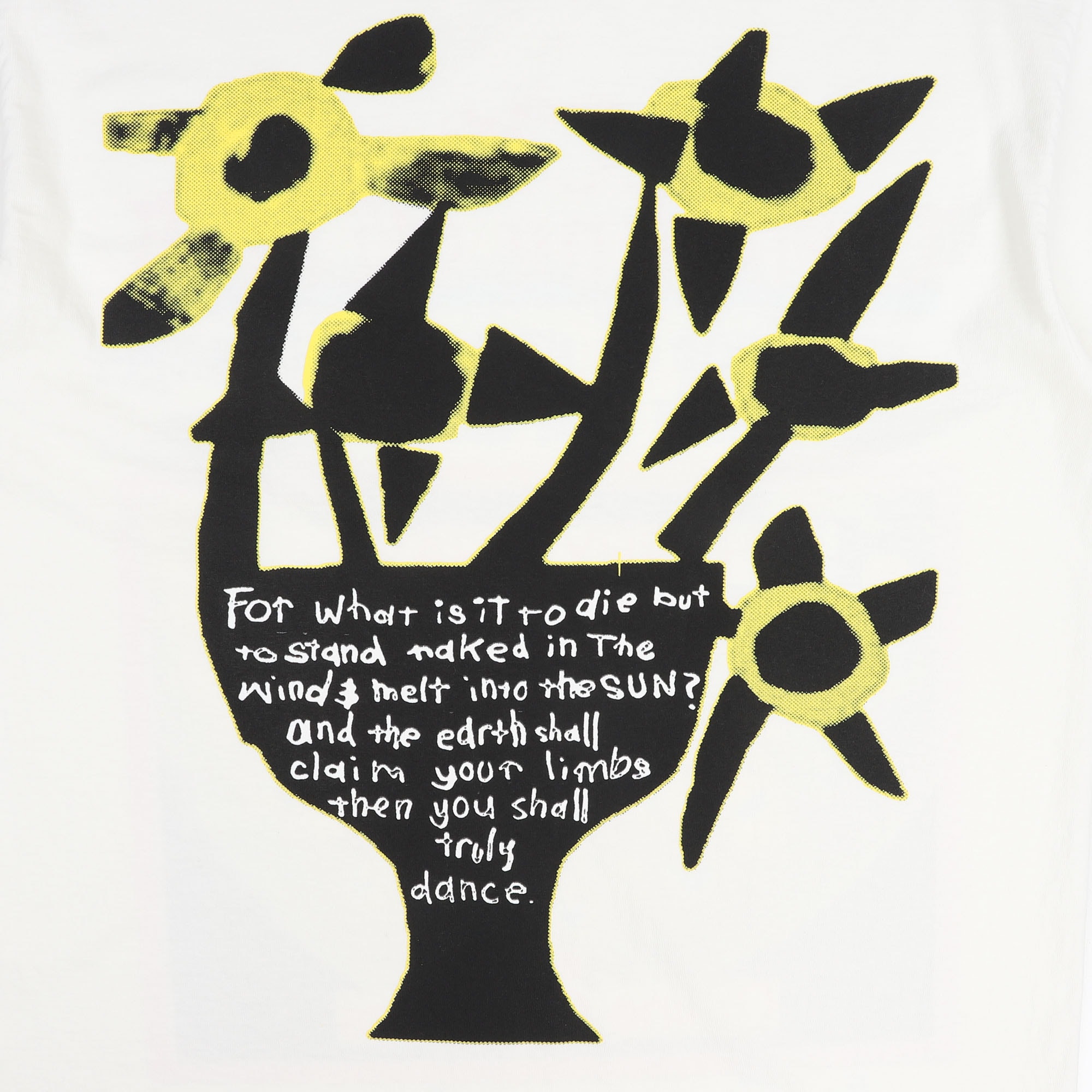 The Smiling Earth S/S T-Shirt - Off-White product photo
