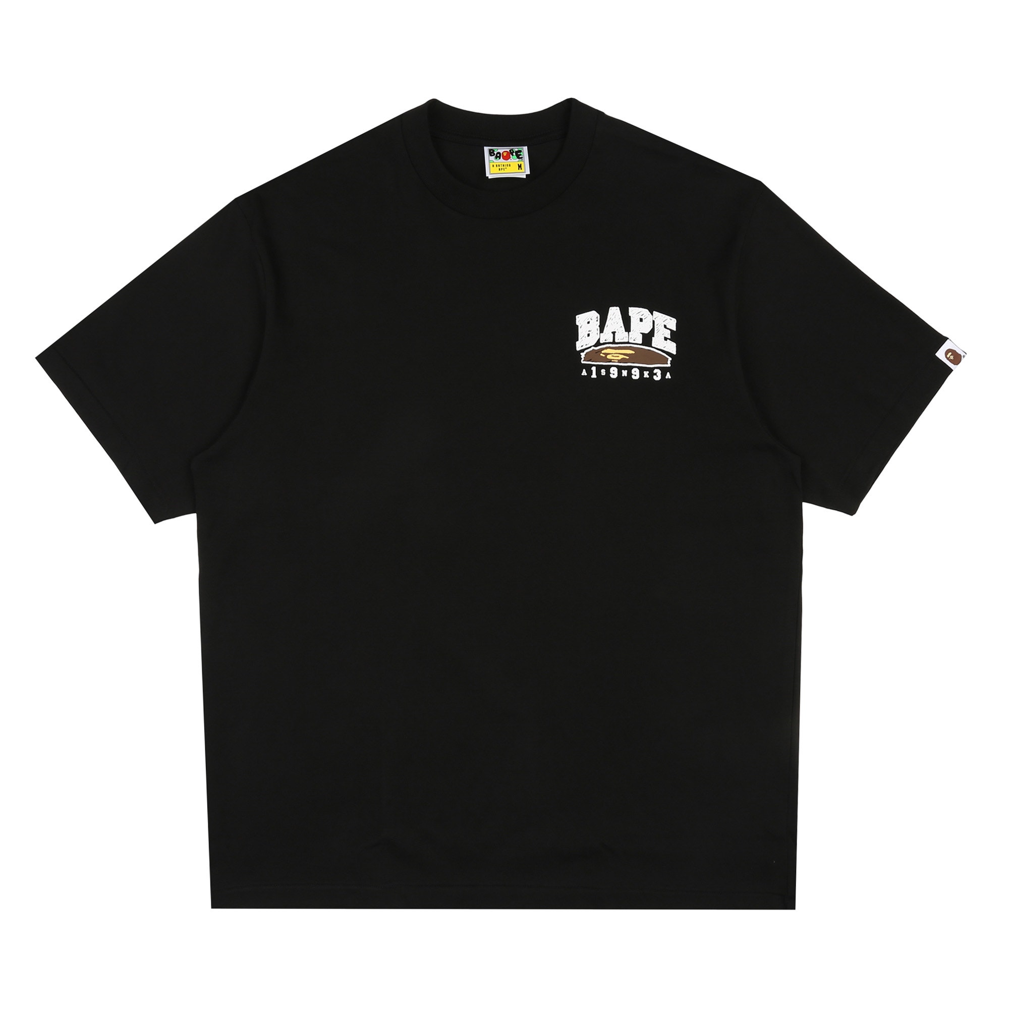 Hand Draw Relaxed Fit T-Shirt - Black product photo