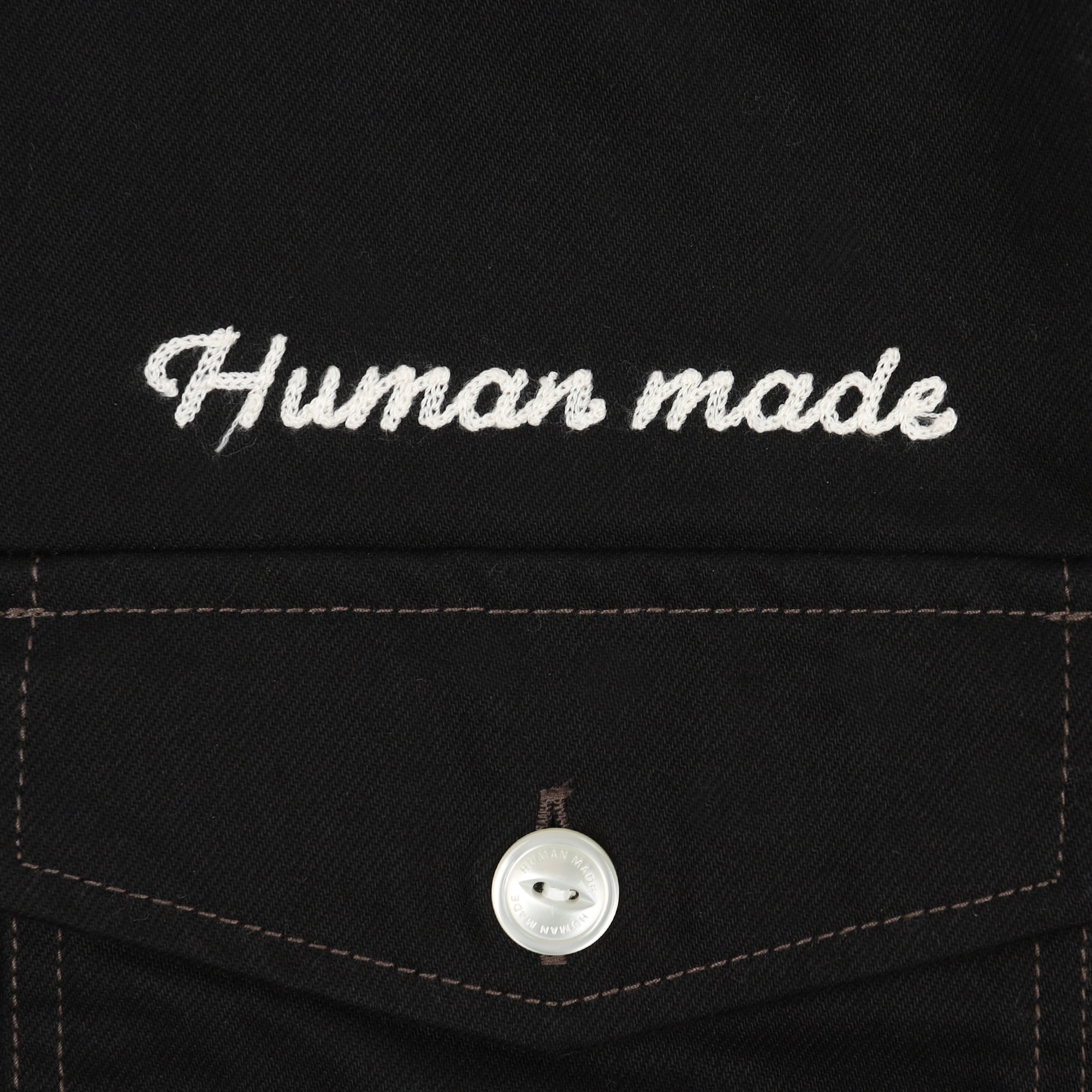 Cotton Twill Shirt - Black product photo