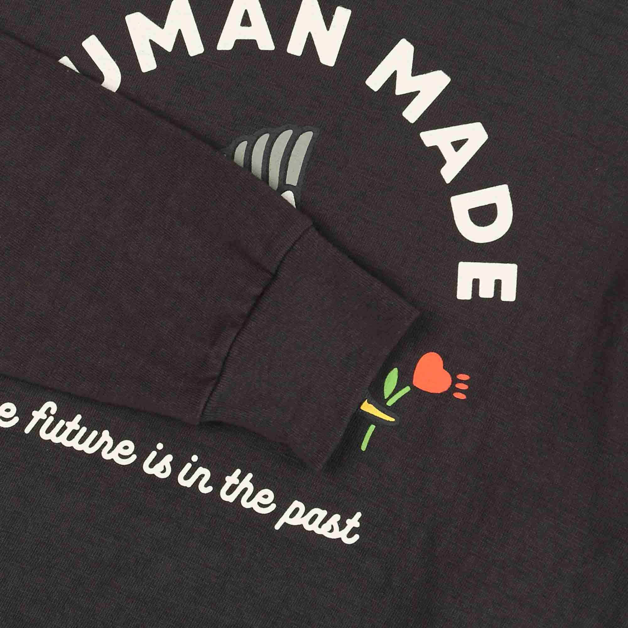 Graphic L/S T-Shirt - Black product photo