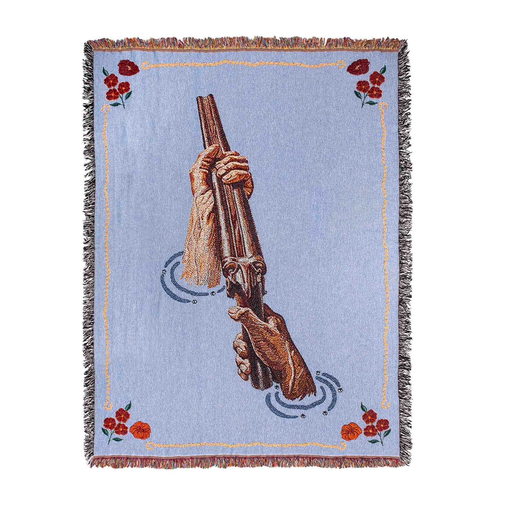 Shotgun Tapesty Throw Blanket - Multi product photo