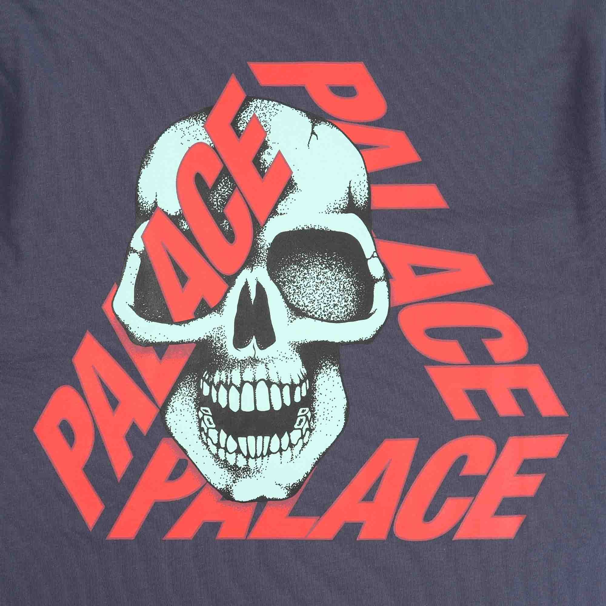 P3 Skull T-Shirt - Navy product photo