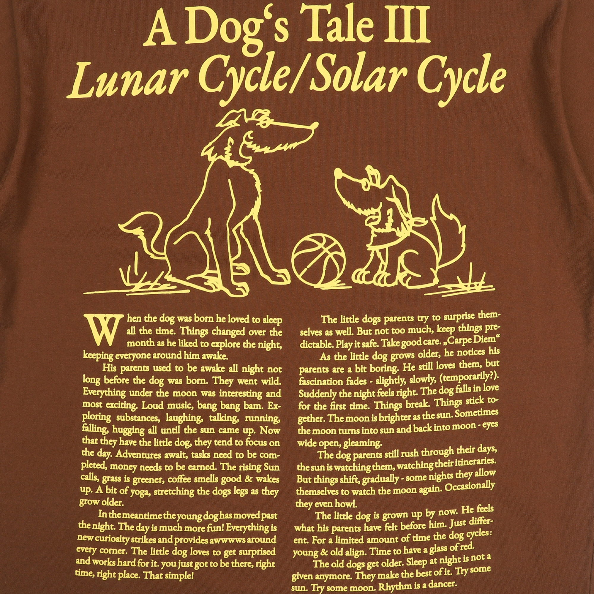 Lunar/Solar Dog T-Shirt - Dachshund product photo