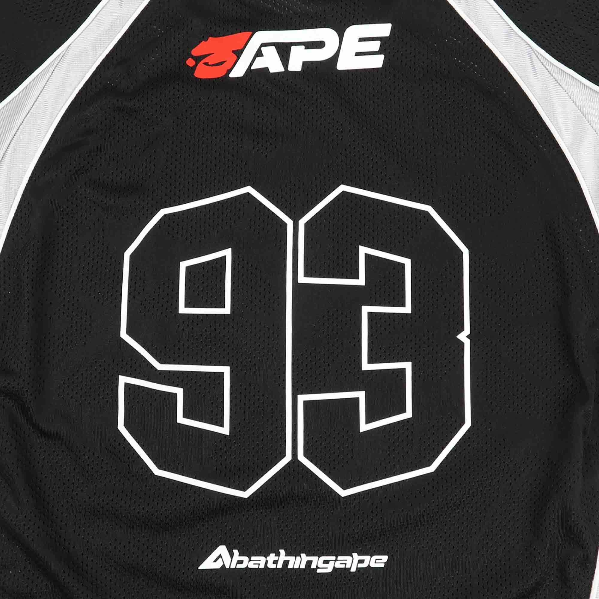 Solid Camo Jacquard Football Jersey - Black product photo