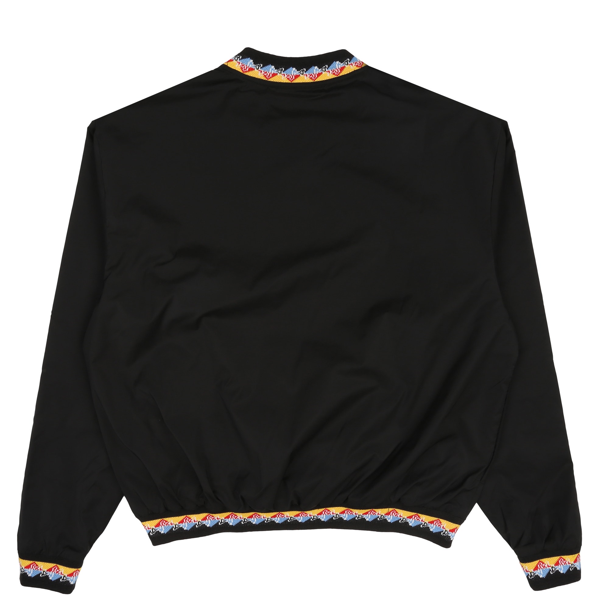 V-Neck Windbreaker - Black product photo