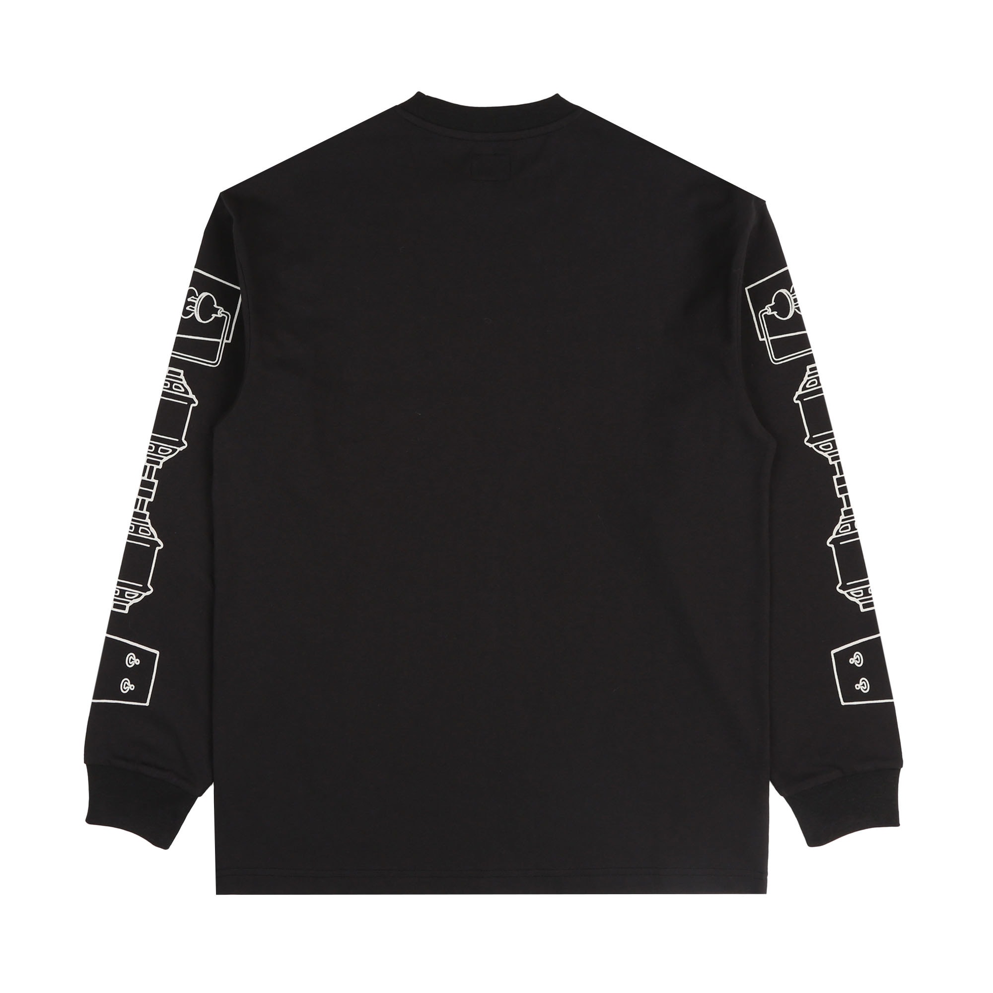 Sad L/S T-Shirt - Black product photo