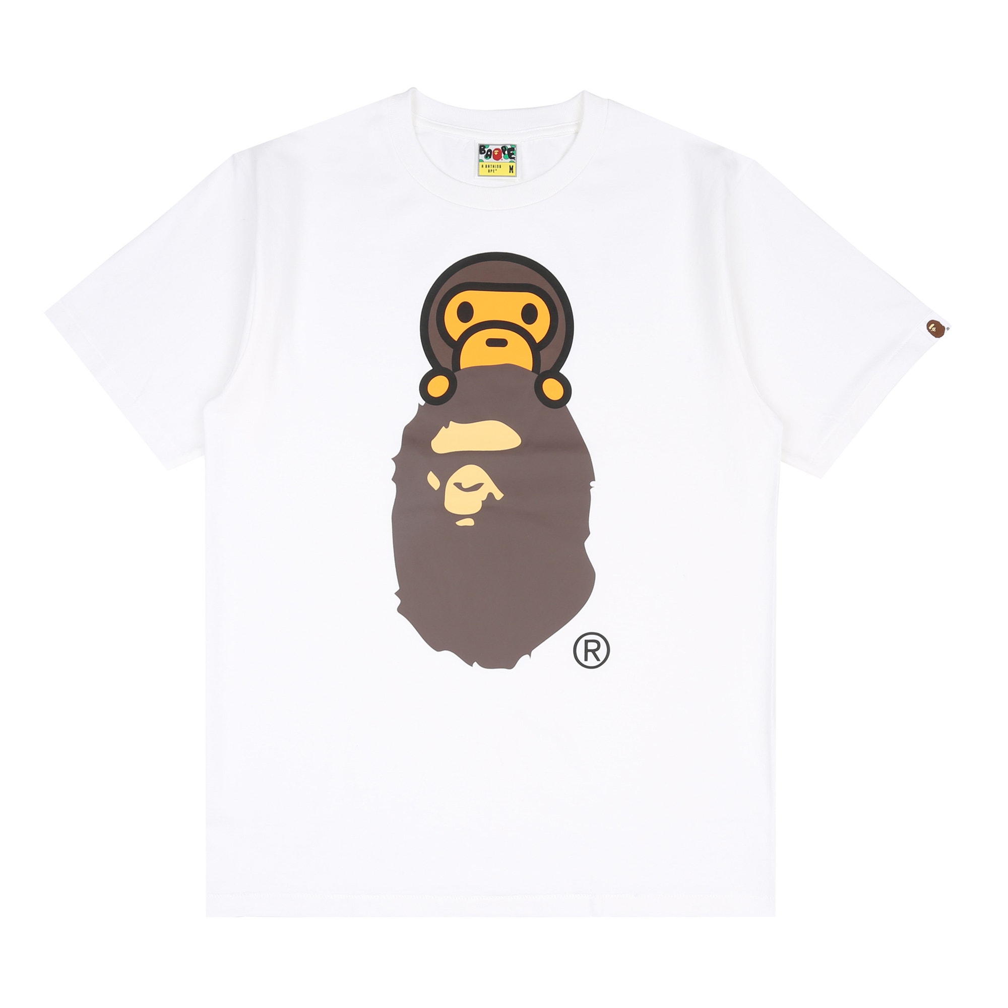 Milo on Ape Head T-Shirt - White product photo