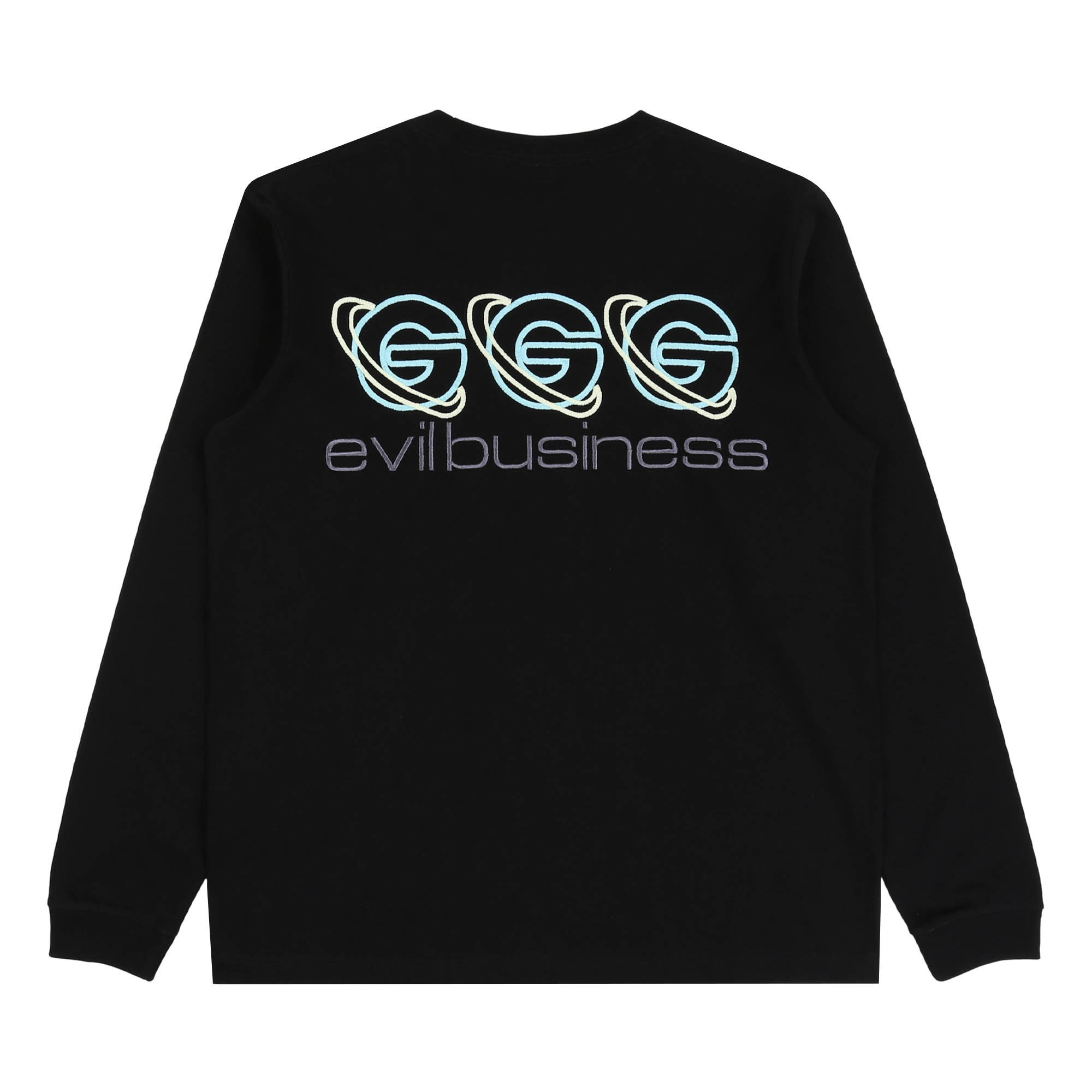 Evil Business L/S T-Shirt - Black product photo