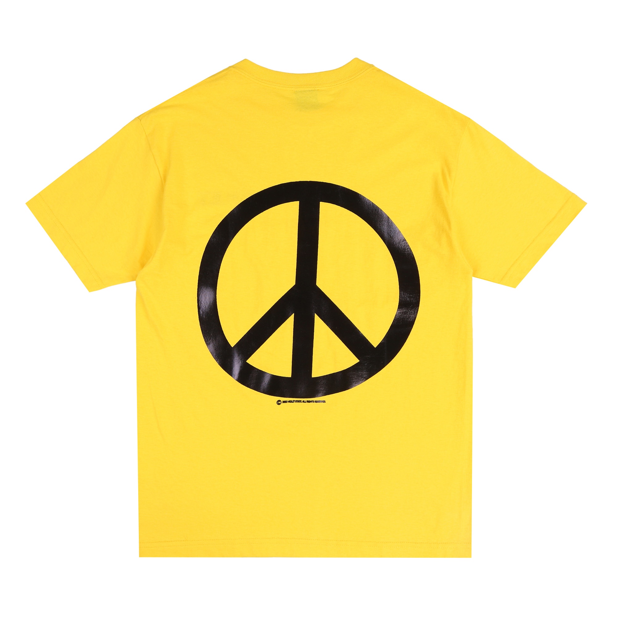 Peace T-Shirt - Yellow product photo