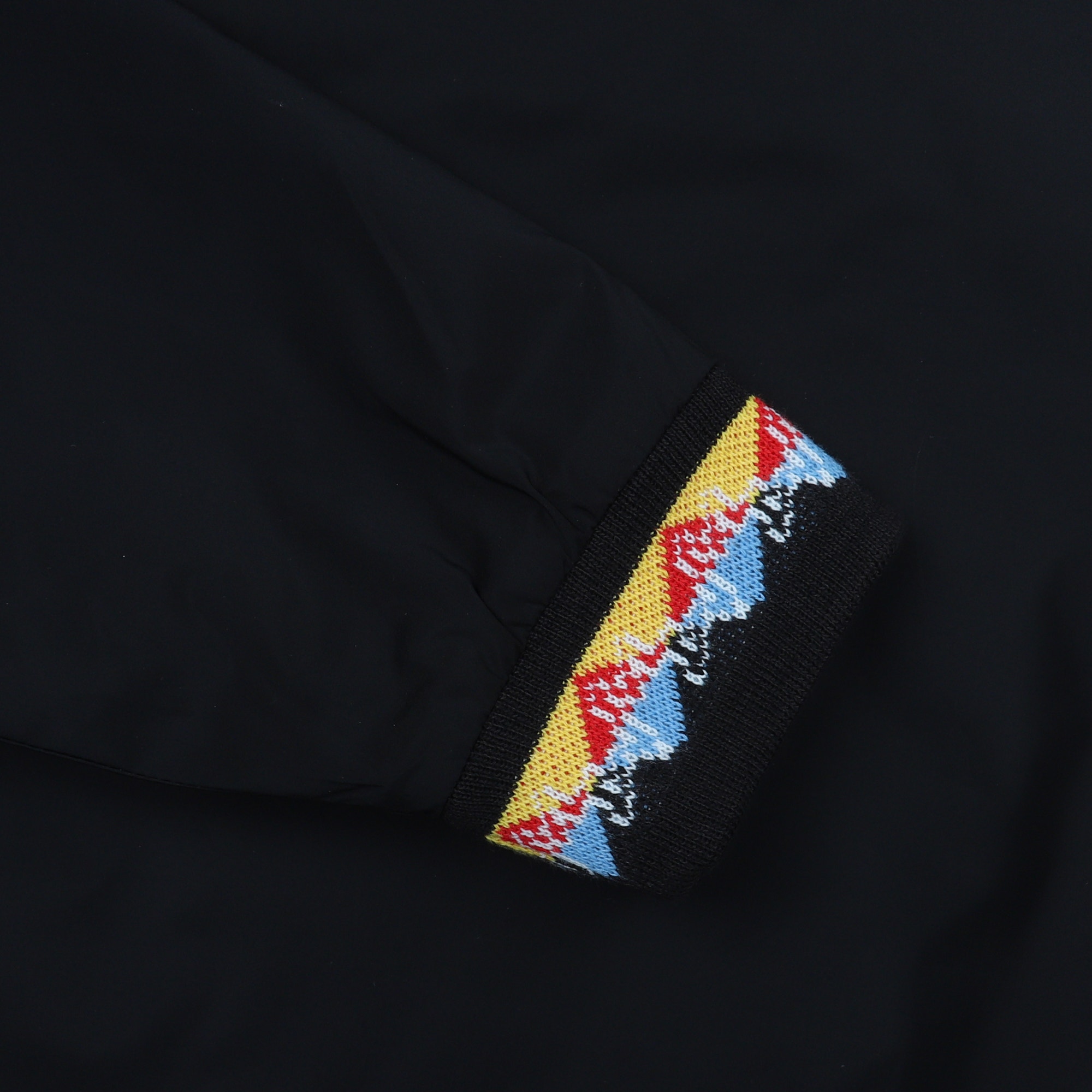 V-Neck Windbreaker - Black product photo