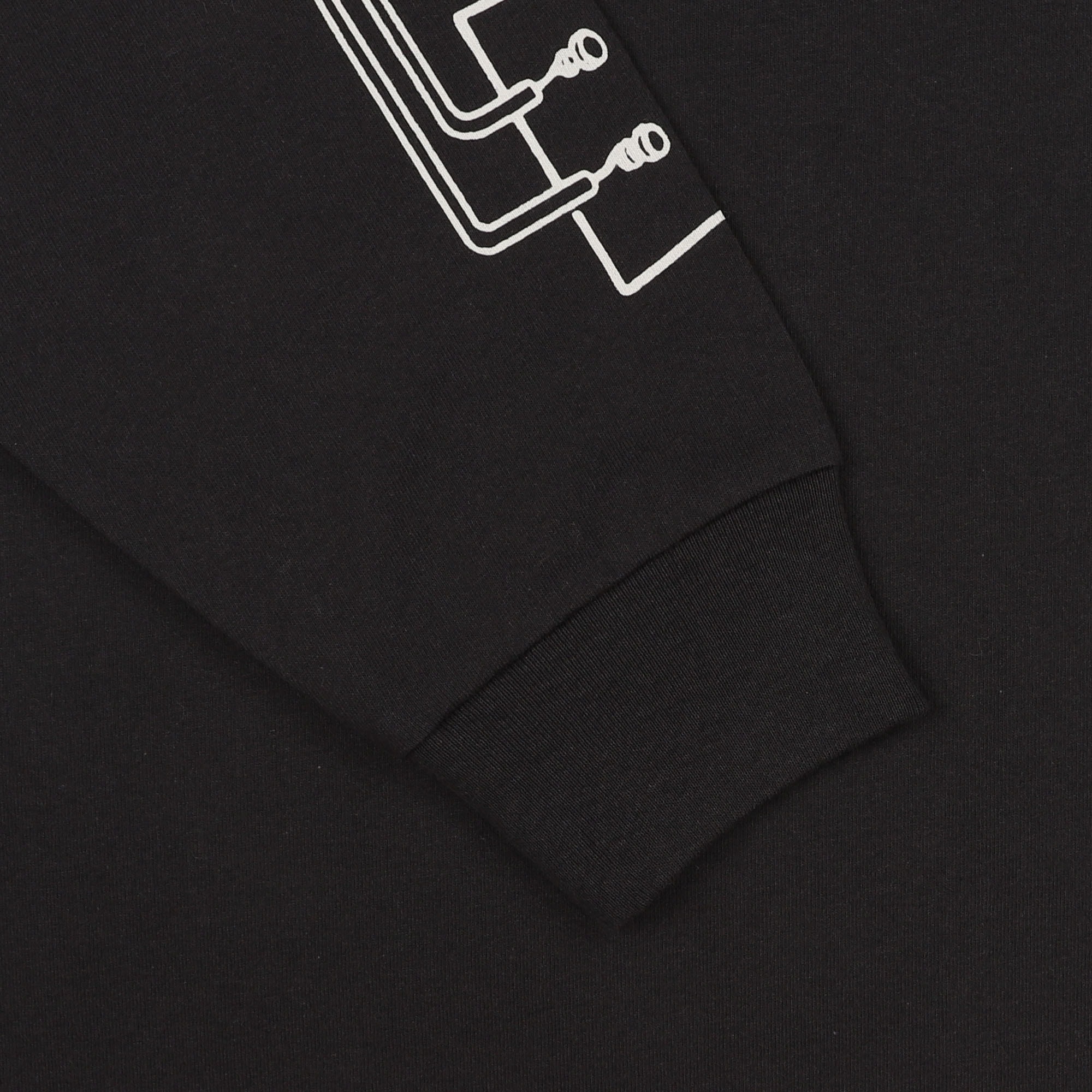 Sad L/S T-Shirt - Black product photo