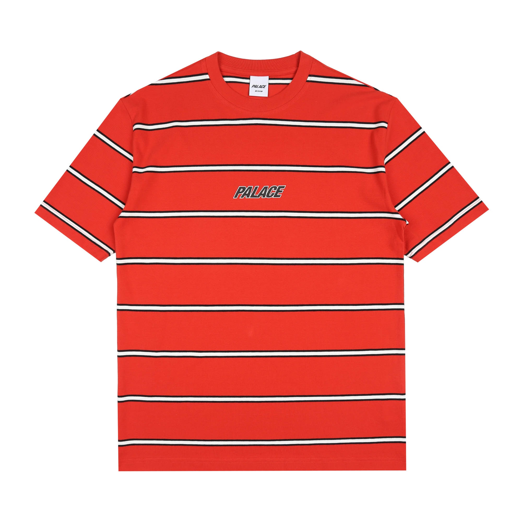 Duo Stripe T-Shirt - Truest Red product photo