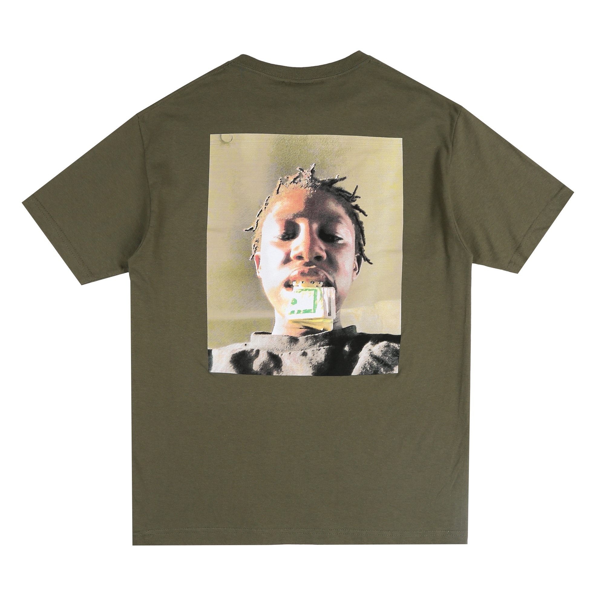 Kader Put Your Money T-Shirt - Olive product photo