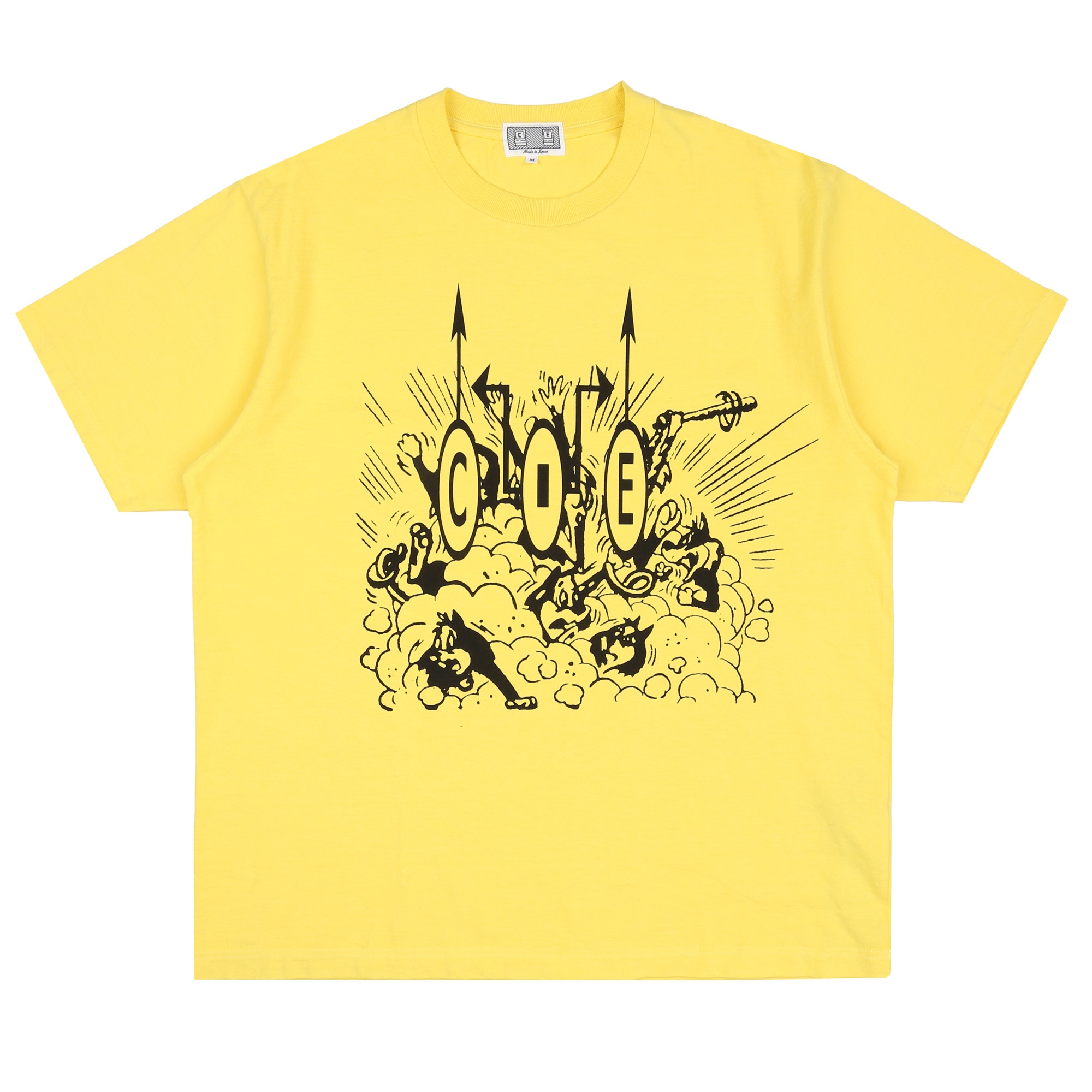 Overdye End In Itself T-Shirt - Yellow product photo