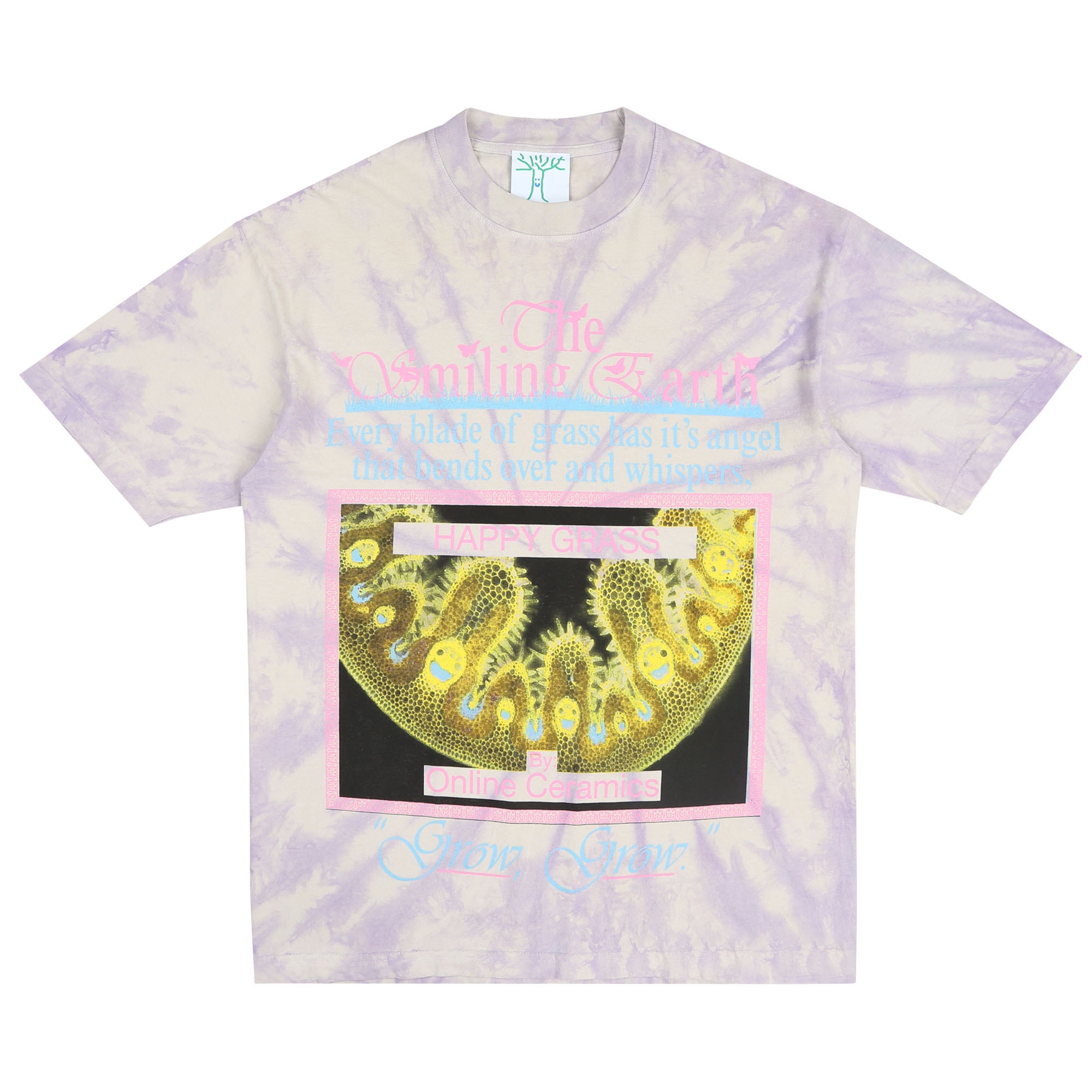 The Smiling Earth S/S T-Shirt - Tie-Dye product photo