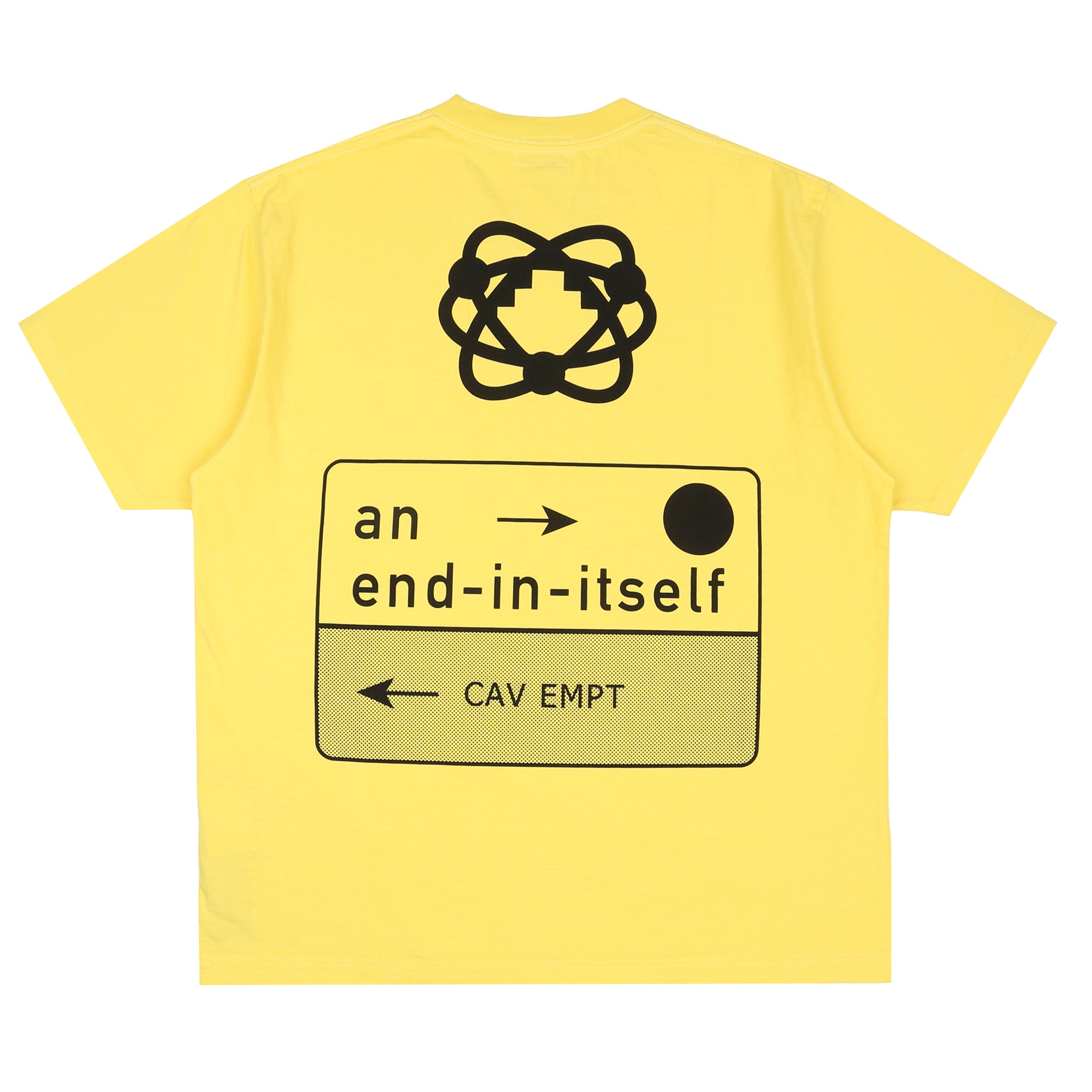 Overdye End In Itself T-Shirt - Yellow product photo