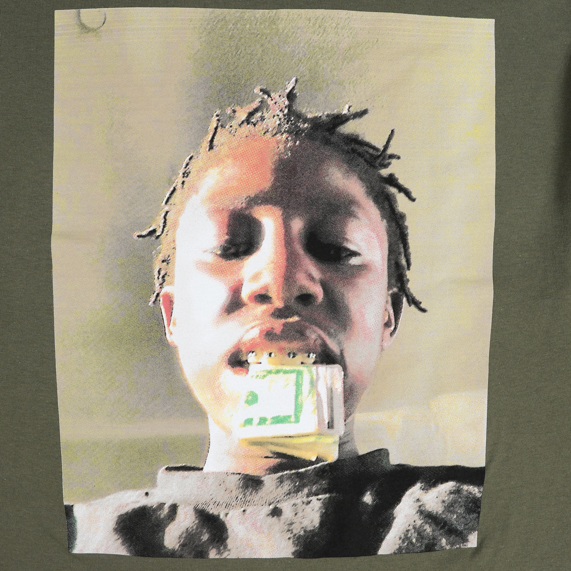 Kader Put Your Money T-Shirt - Olive product photo
