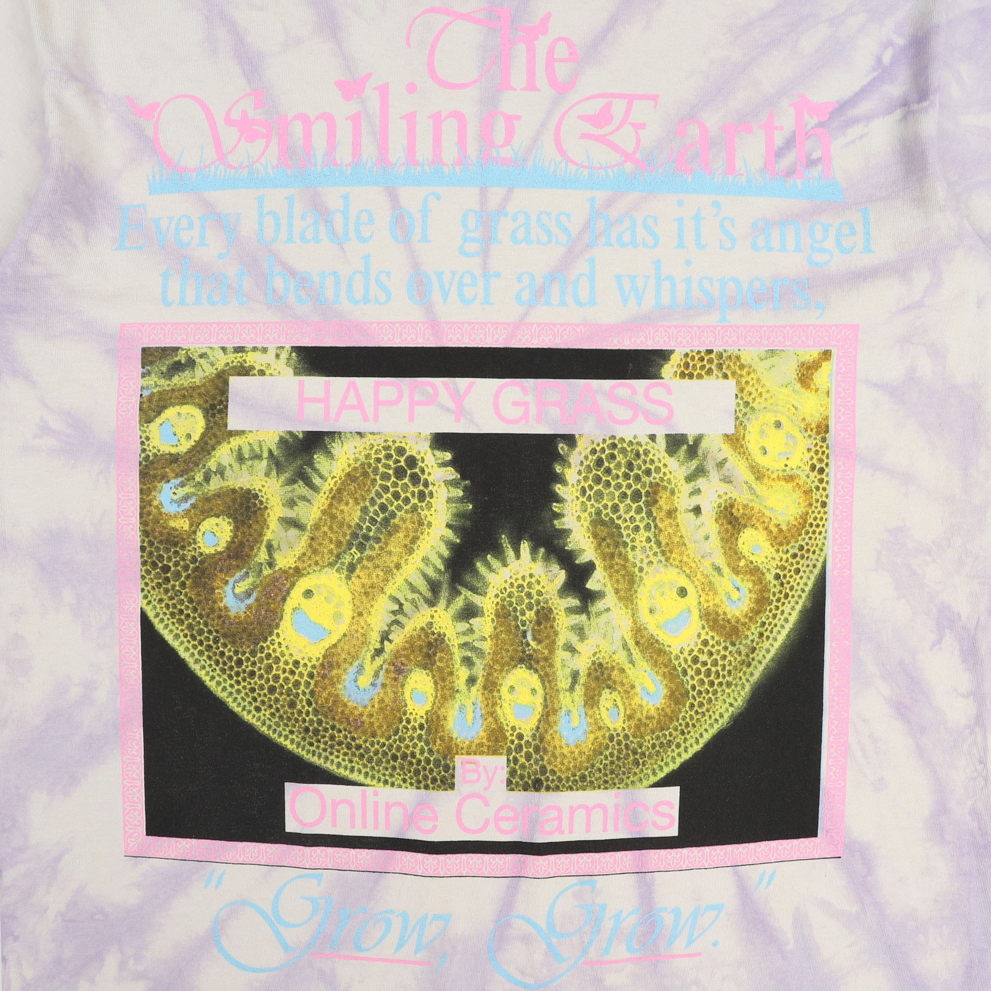 The Smiling Earth S/S T-Shirt - Tie-Dye product photo