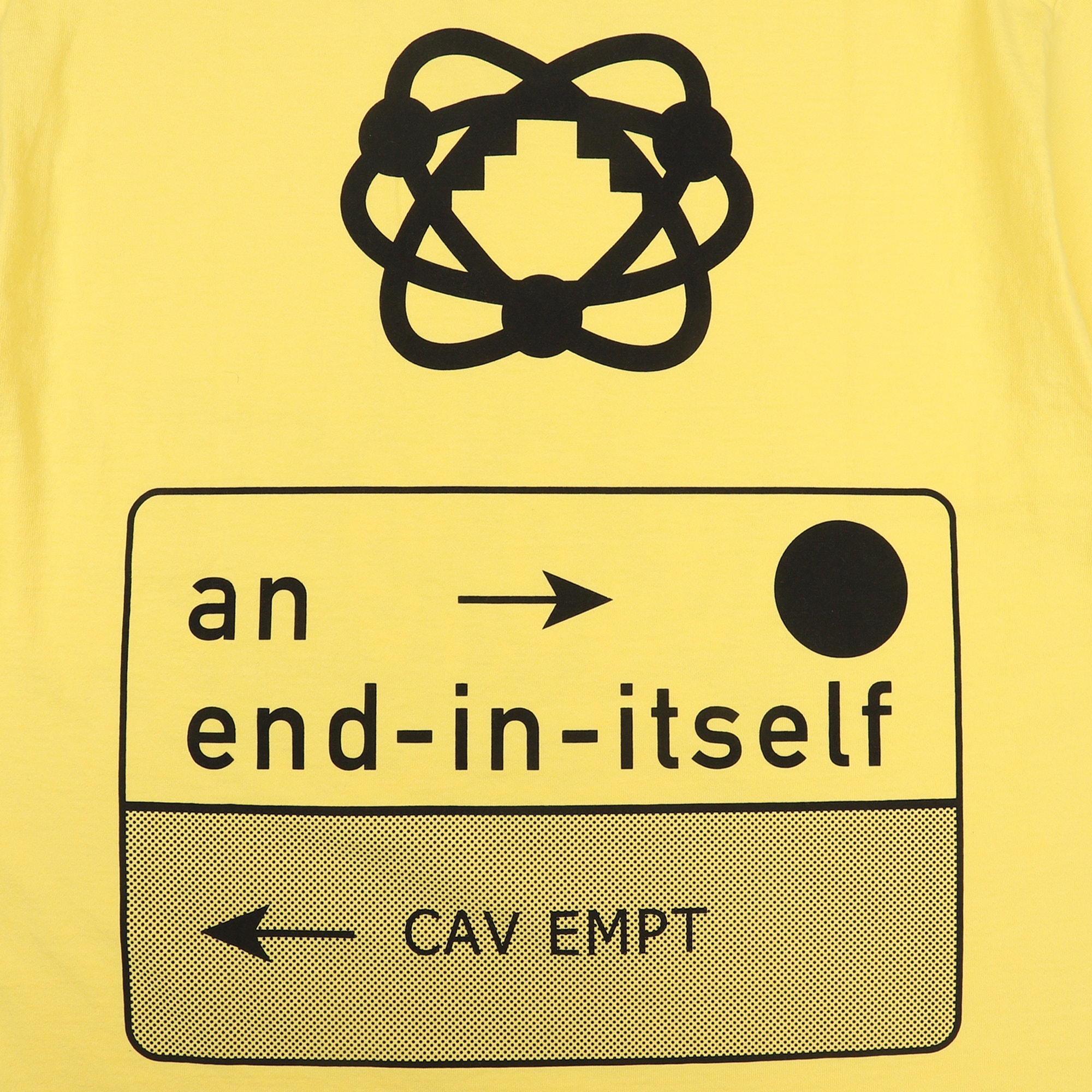 Overdye End In Itself T-Shirt - Yellow product photo